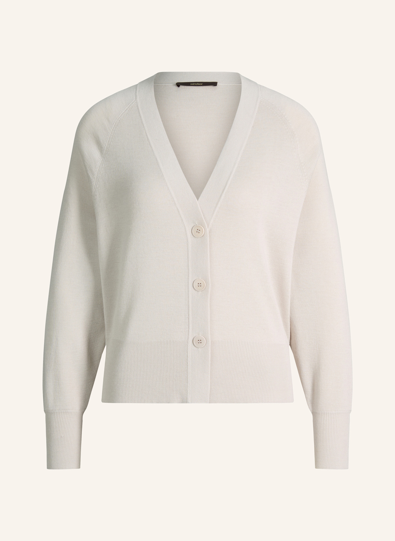 windsor. Strickjacke: CREME