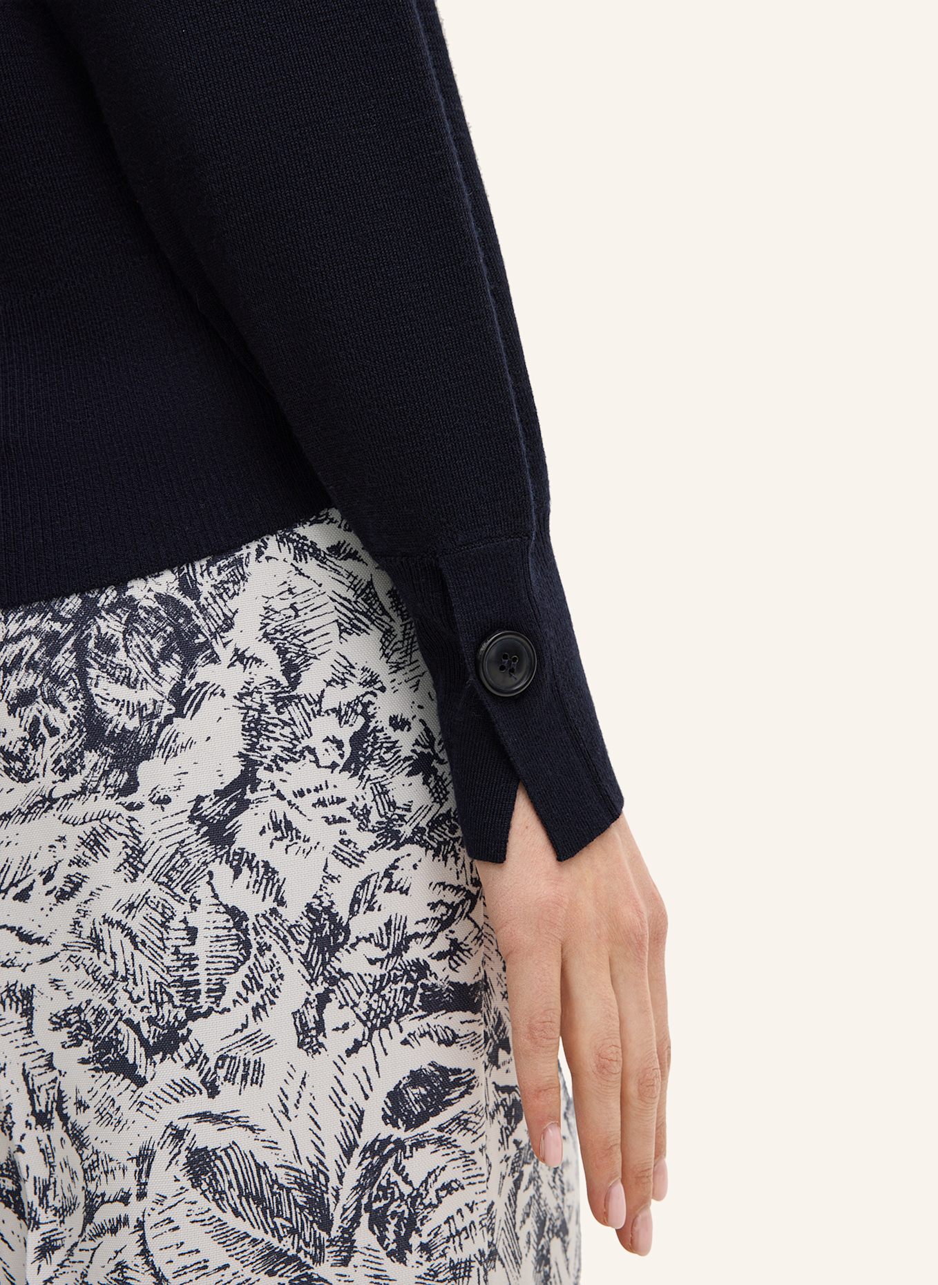 windsor. Strickjacke: DUNKELBLAU