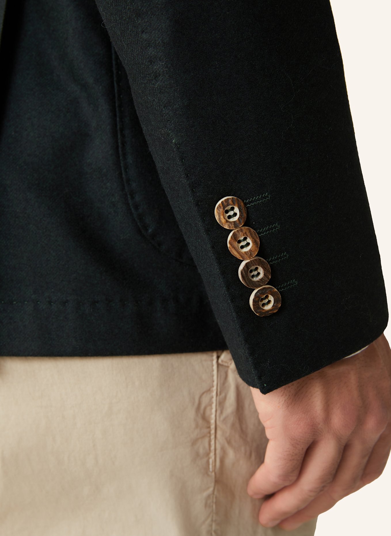 windsor. Janker: DUNKELGRÜN/ ROT