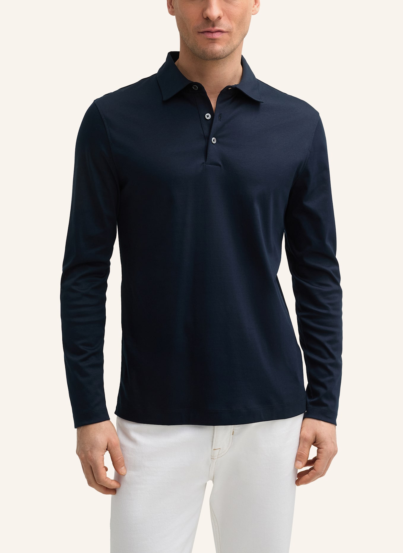 windsor. Poloshirt: DUNKELBLAU