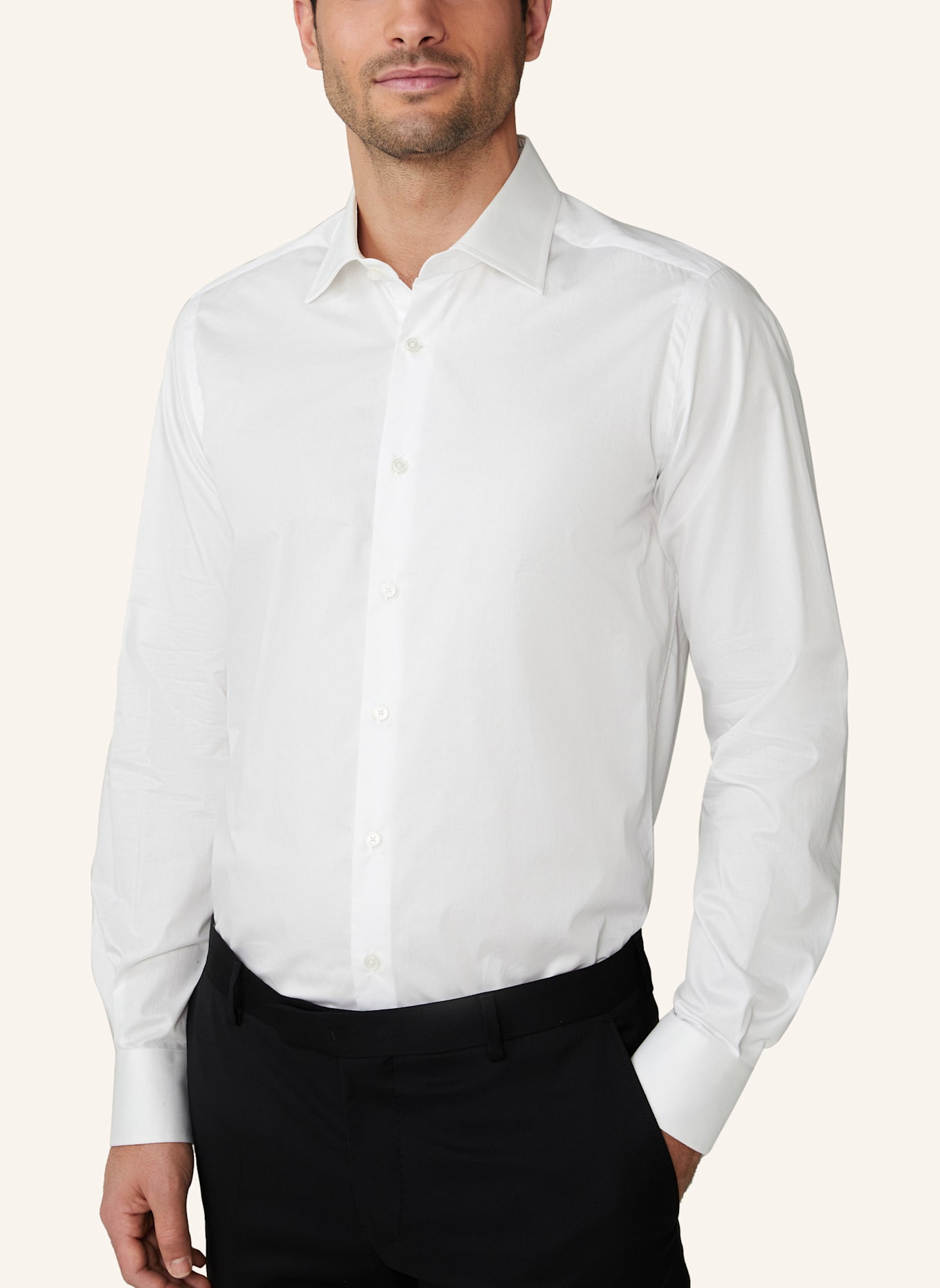 windsor. Hemd: WEISS