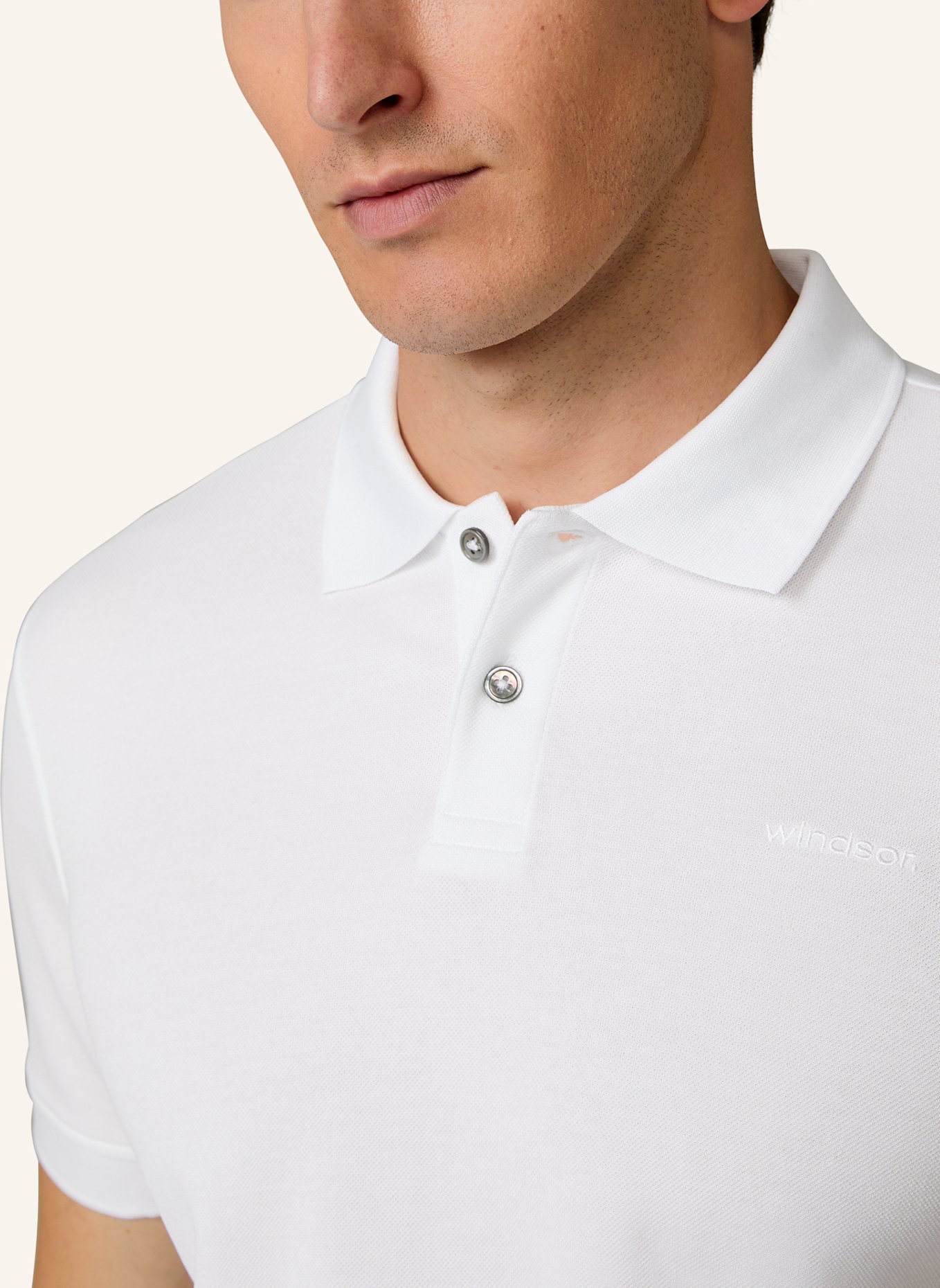 windsor. Poloshirt: WEISS