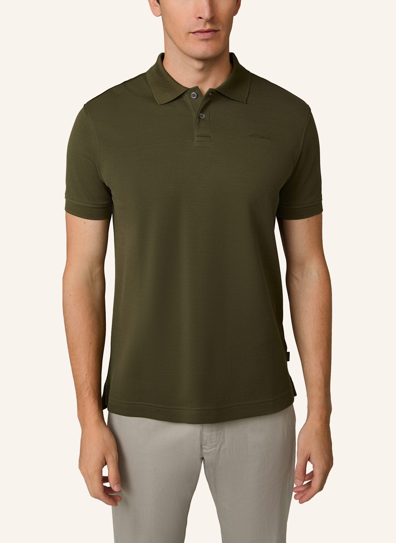 windsor. Poloshirt: OLIV