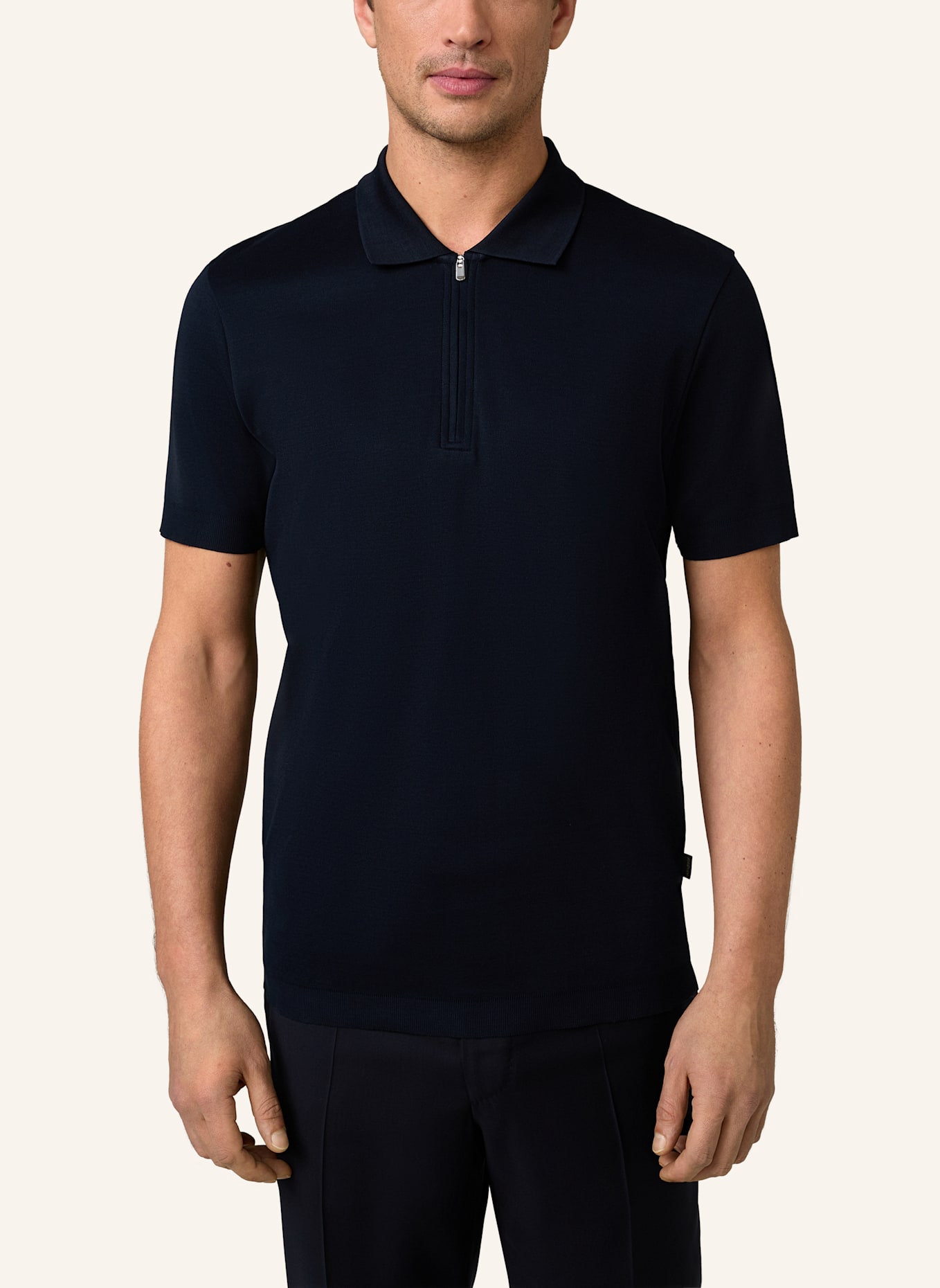 windsor. Poloshirt: DUNKELBLAU