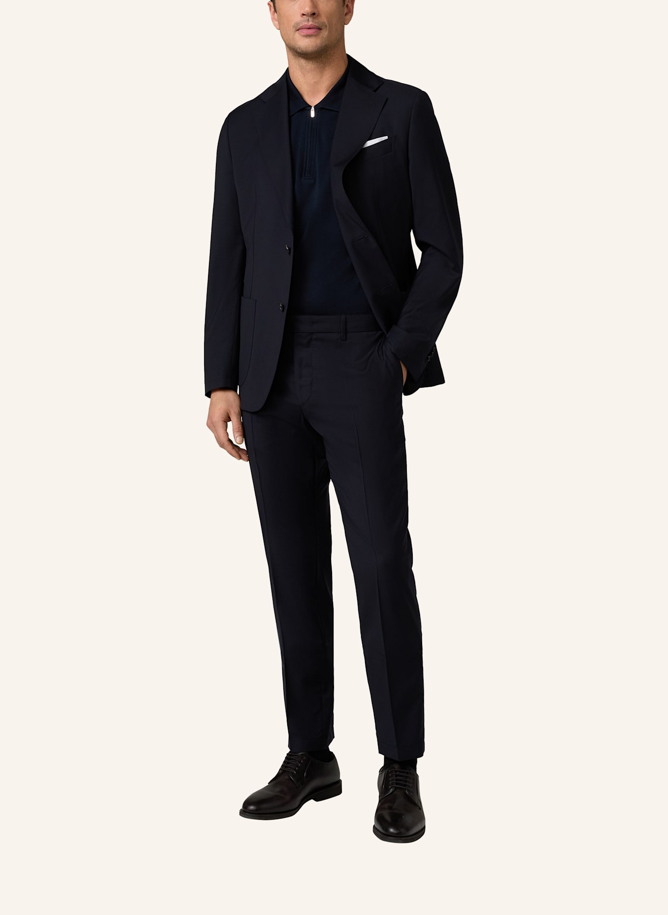 windsor. Poloshirt: DUNKELBLAU