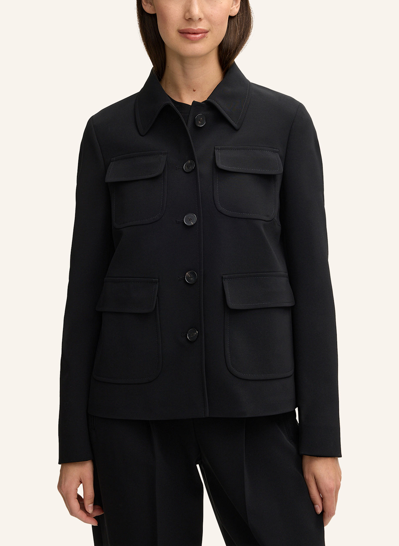 windsor. Blazer-Jacke: SCHWARZ