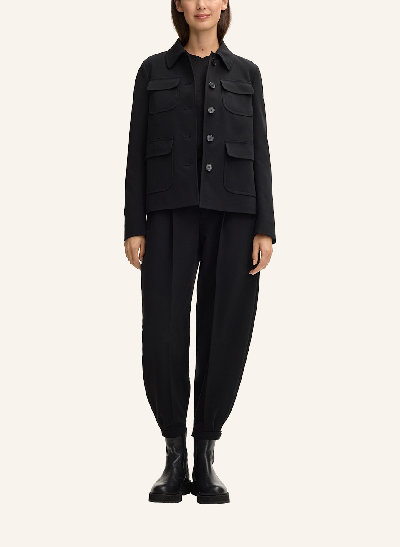 windsor. Blazer-Jacke: SCHWARZ