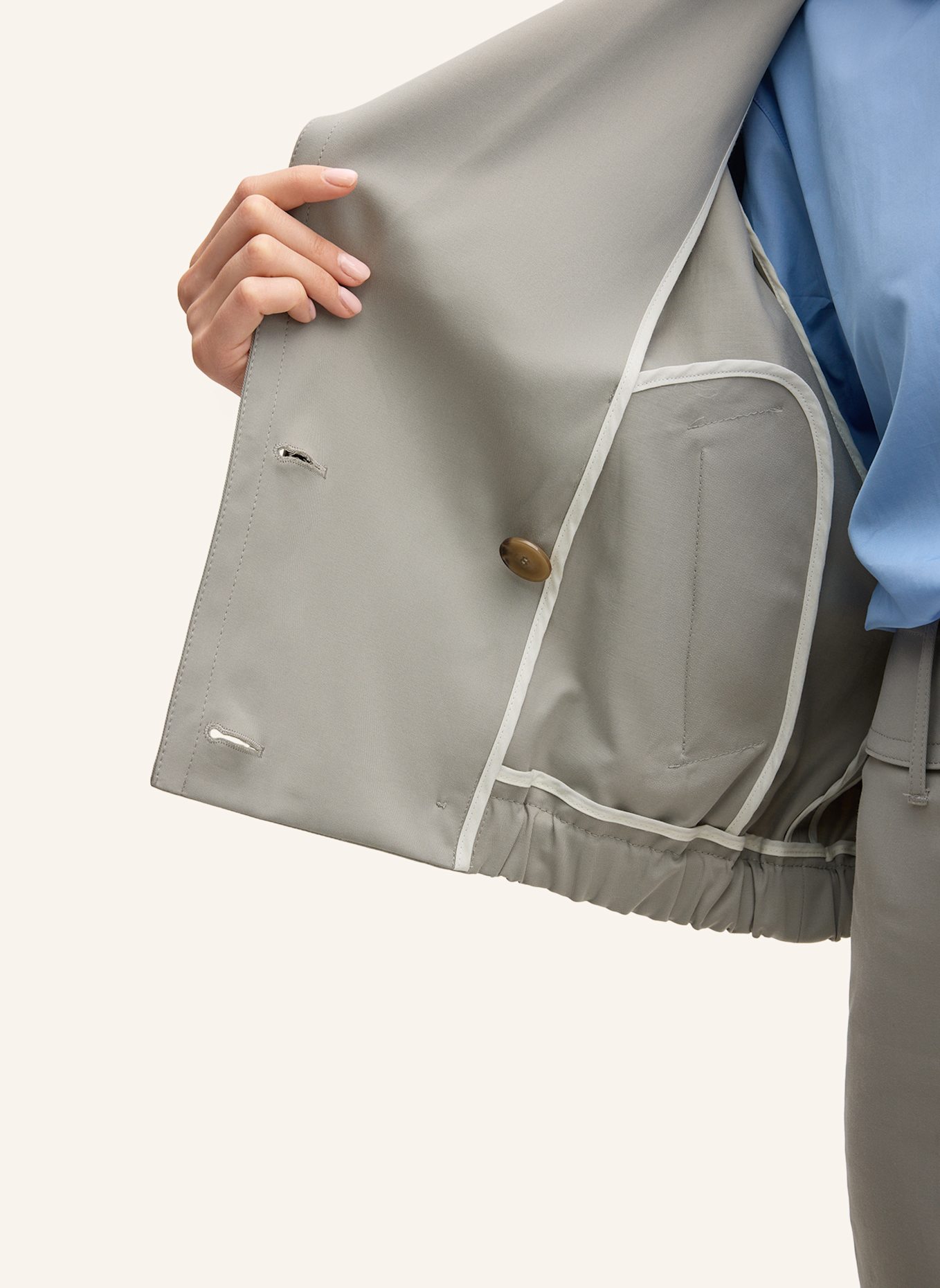 windsor. Jacke: GRAU