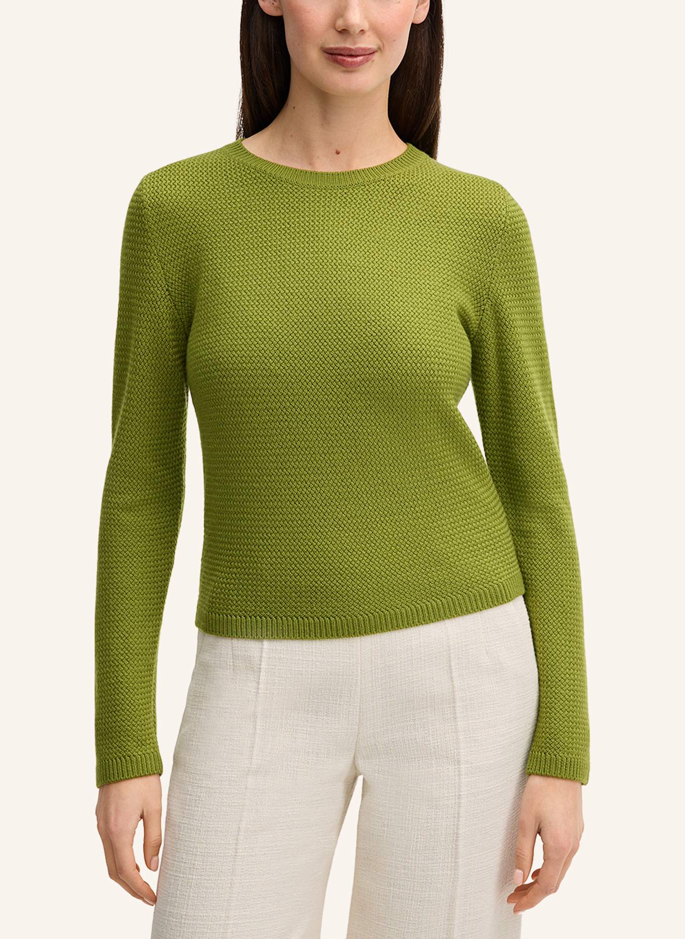 windsor. Strickpullover: GRÜN