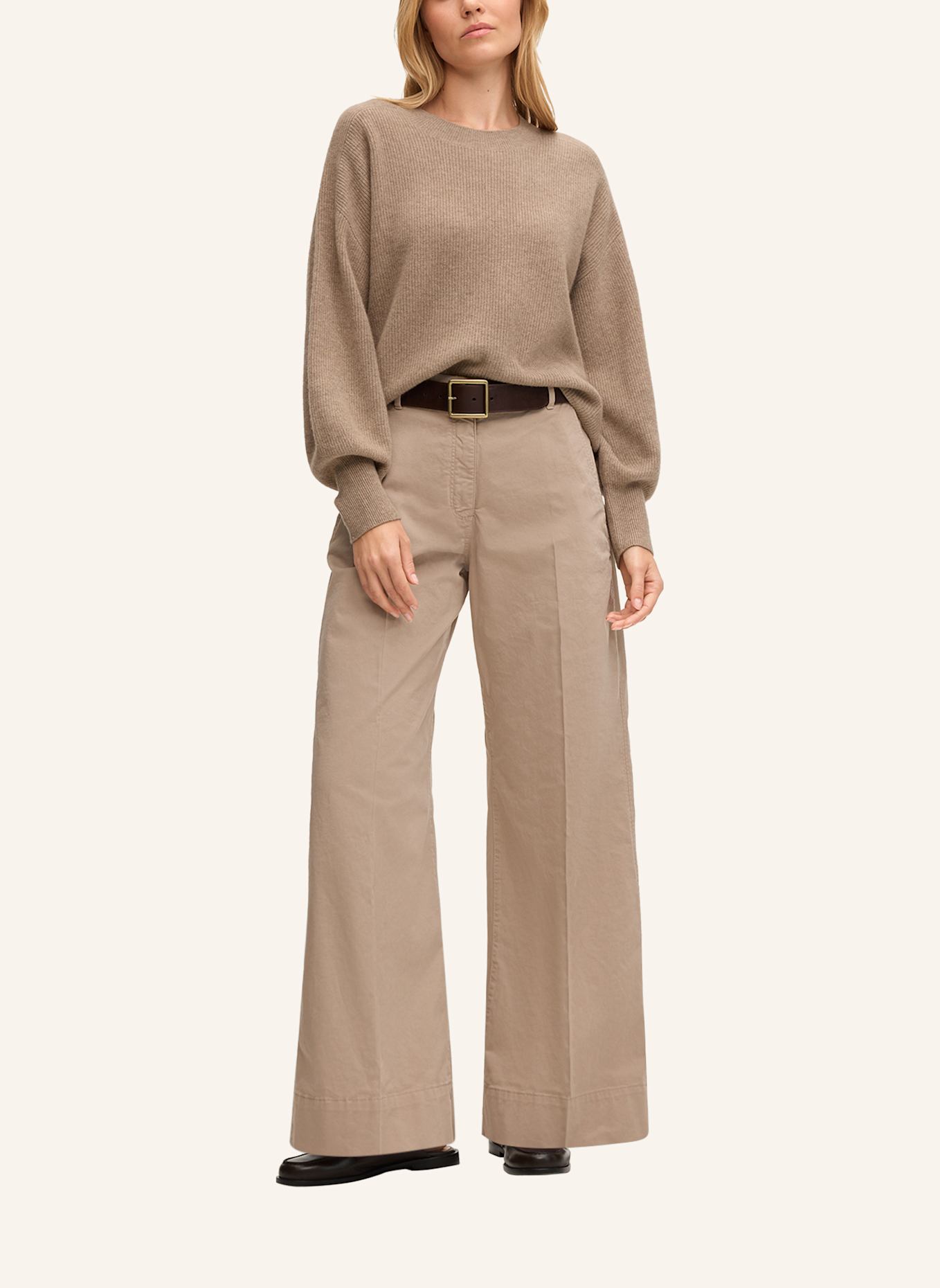 windsor. Pullover: BEIGE