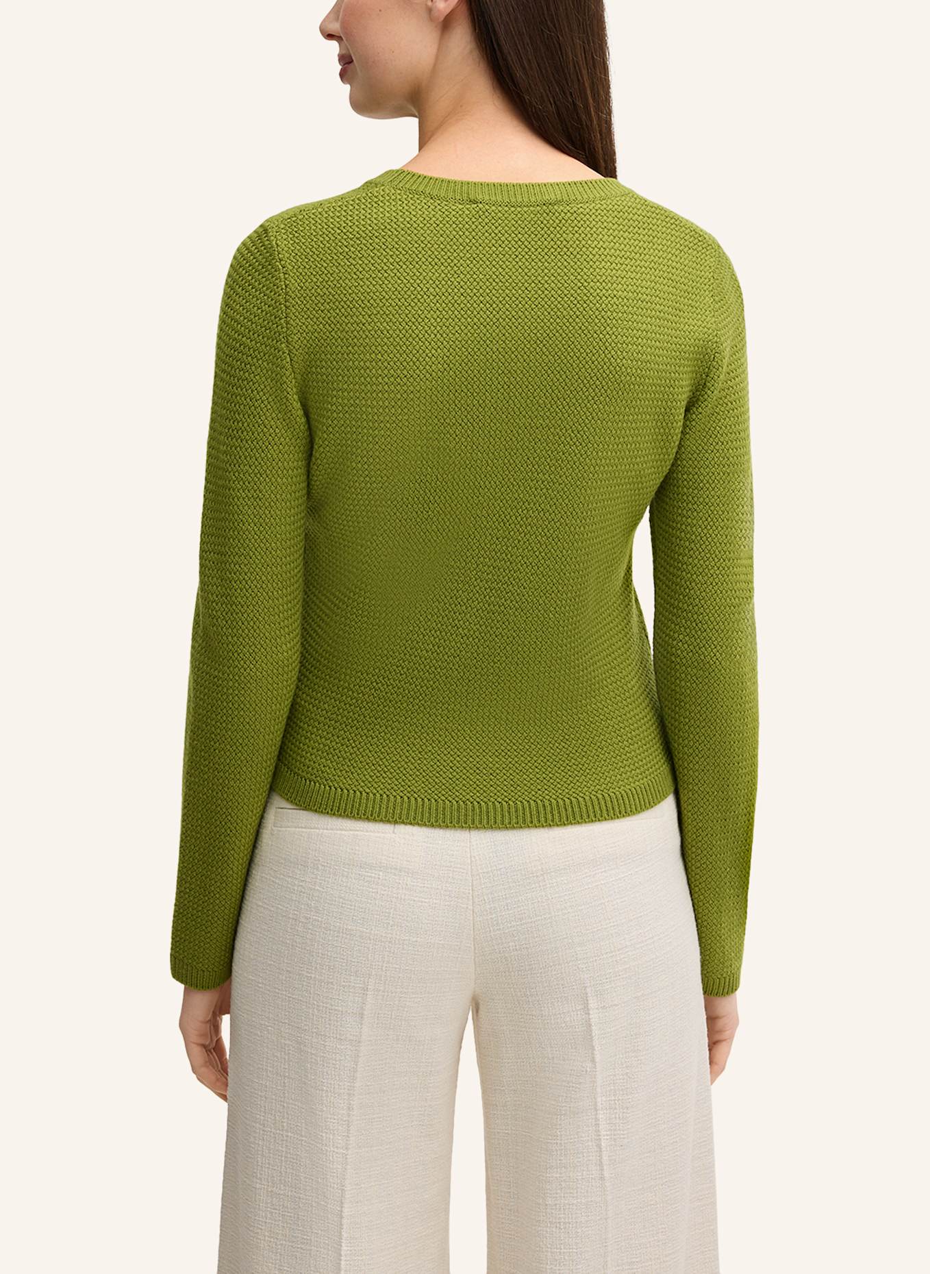 windsor. Strickpullover: GRÜN