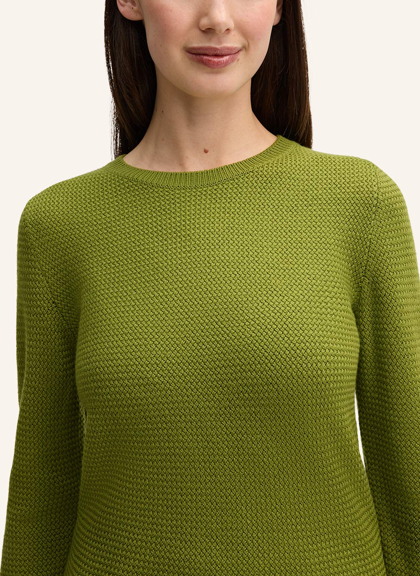 windsor. Strickpullover: GRÜN