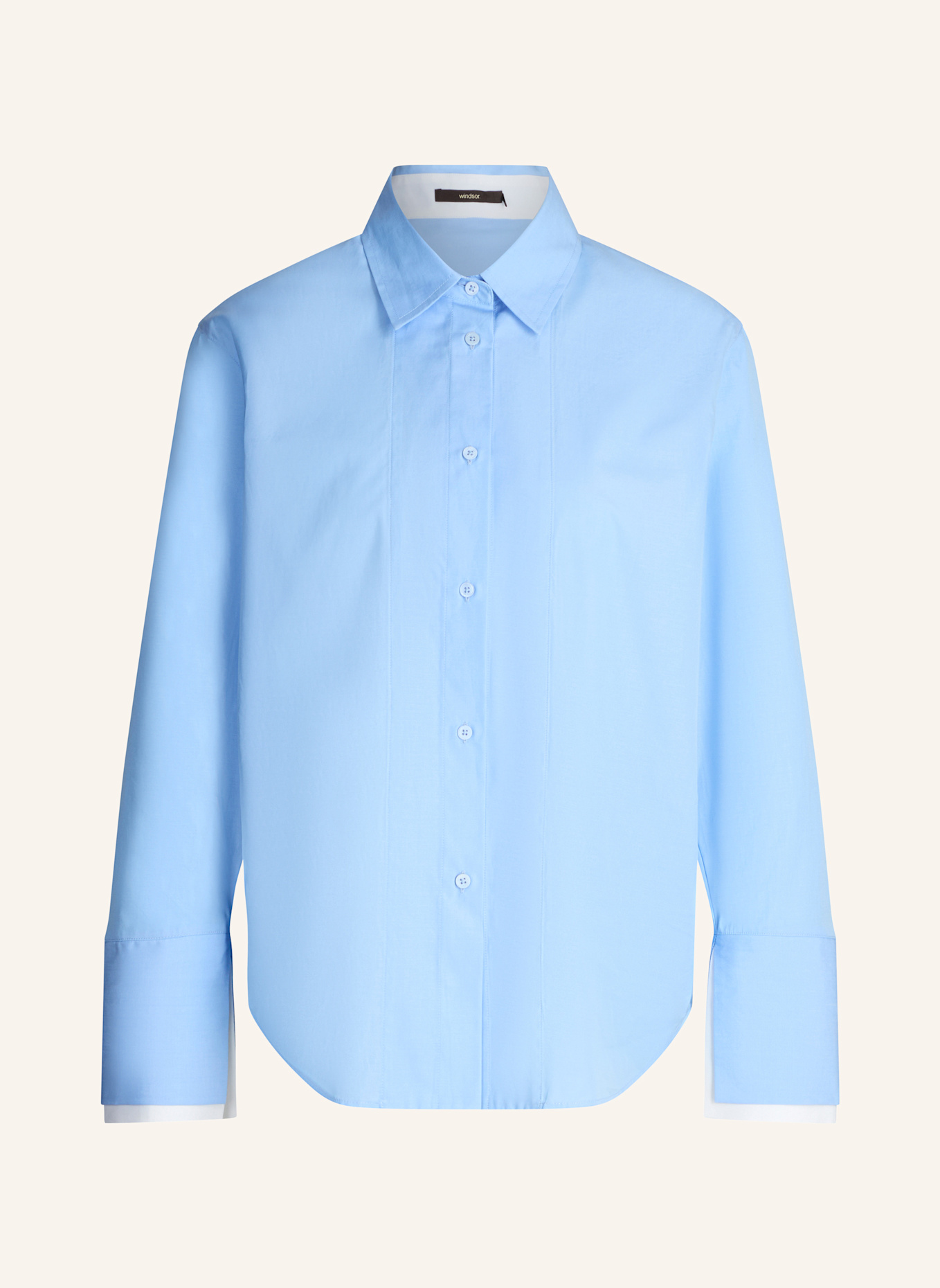 windsor. Hemdbluse: HELLBLAU