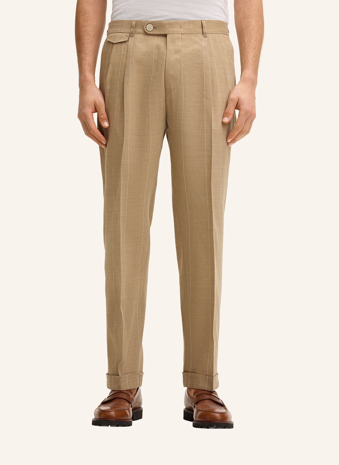 windsor. Anzughose: BEIGE