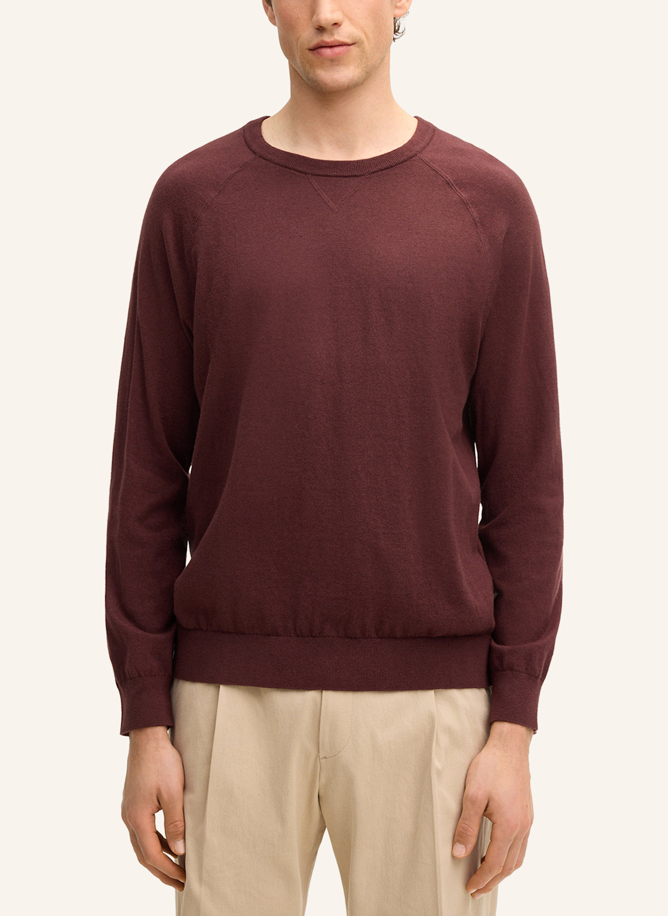 windsor. Pullover: ROT