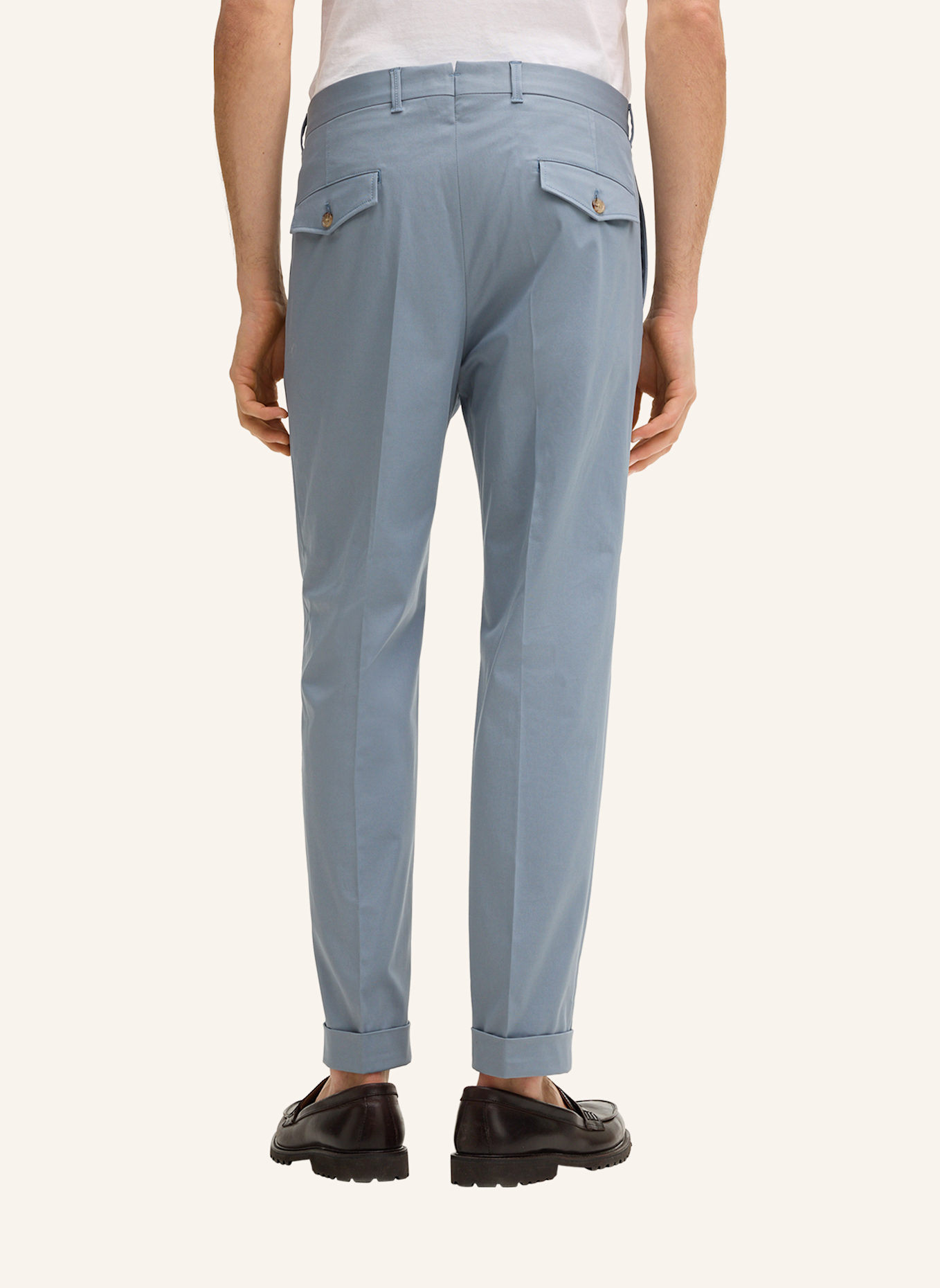 windsor. Anzughose Extra Slim Fit: HELLBLAU