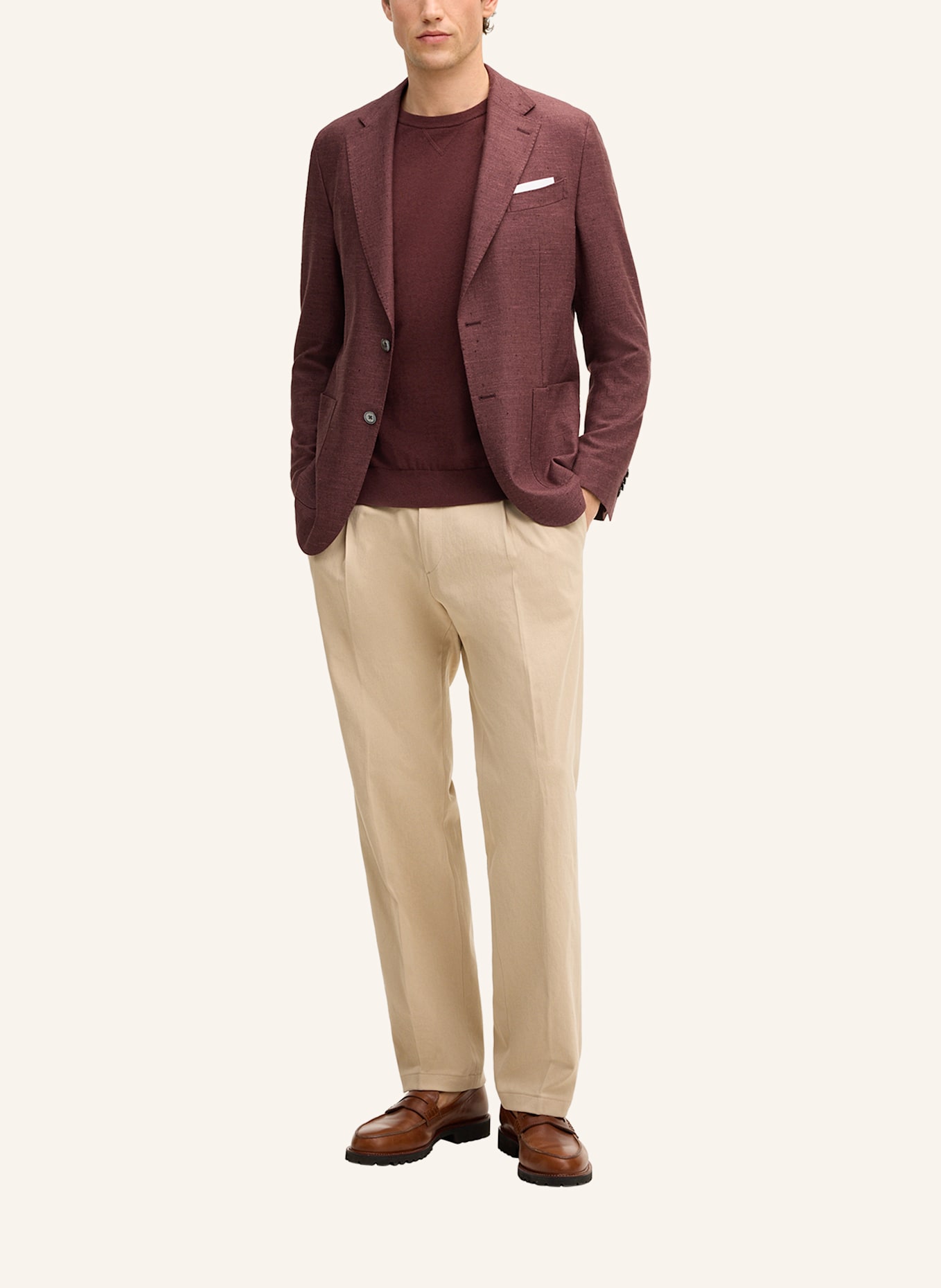 windsor. Pullover: ROT