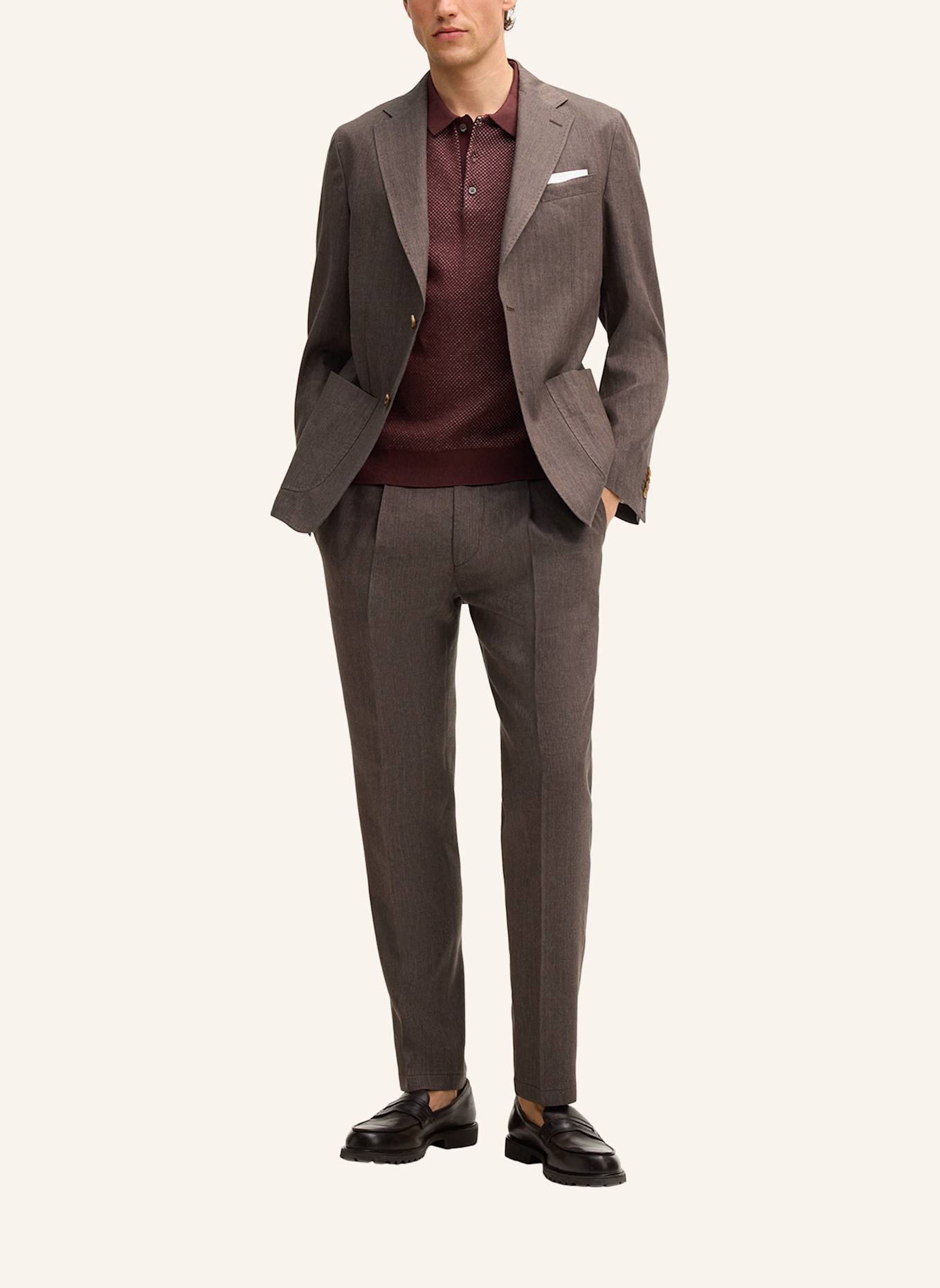 windsor. Anzughose Shaped Fit: BRAUN
