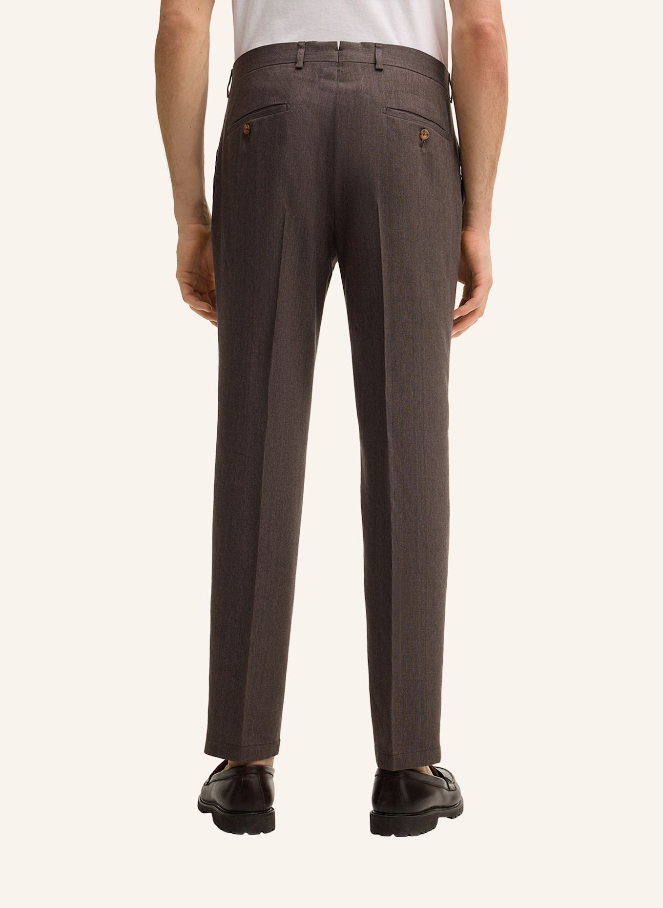 windsor. Anzughose Shaped Fit: BRAUN