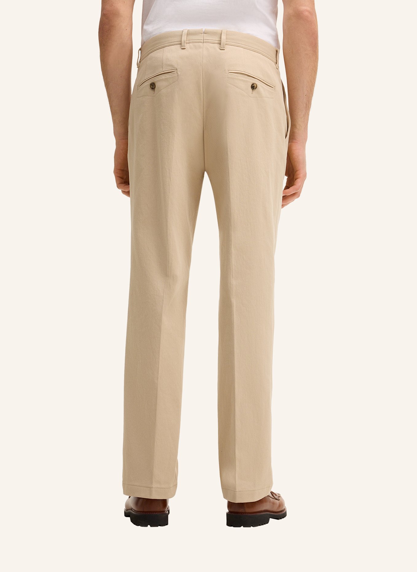 windsor. Stoffhose Regular Fit: BEIGE