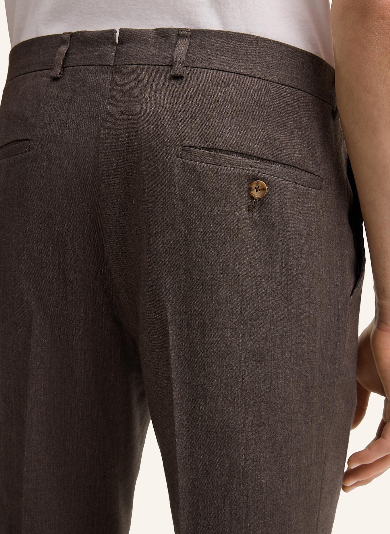 windsor. Anzughose Shaped Fit: BRAUN