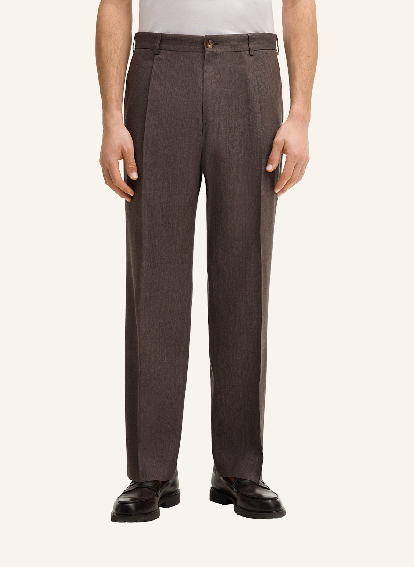 windsor. Anzughose Regular Fit: BRAUN