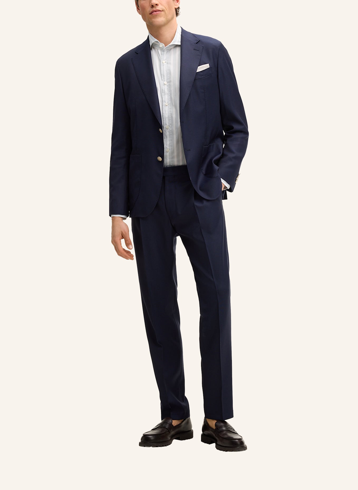 windsor. Hemd LANO Shaped Fit: GRAU