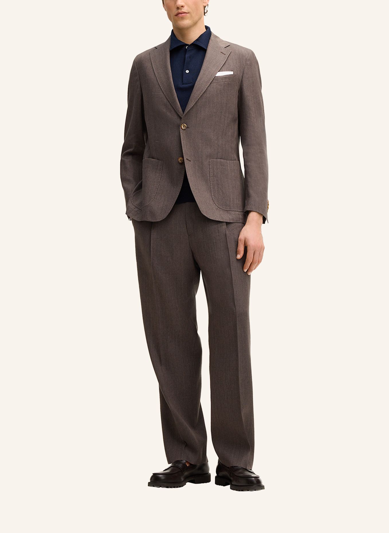 windsor. Anzughose Regular Fit: BRAUN