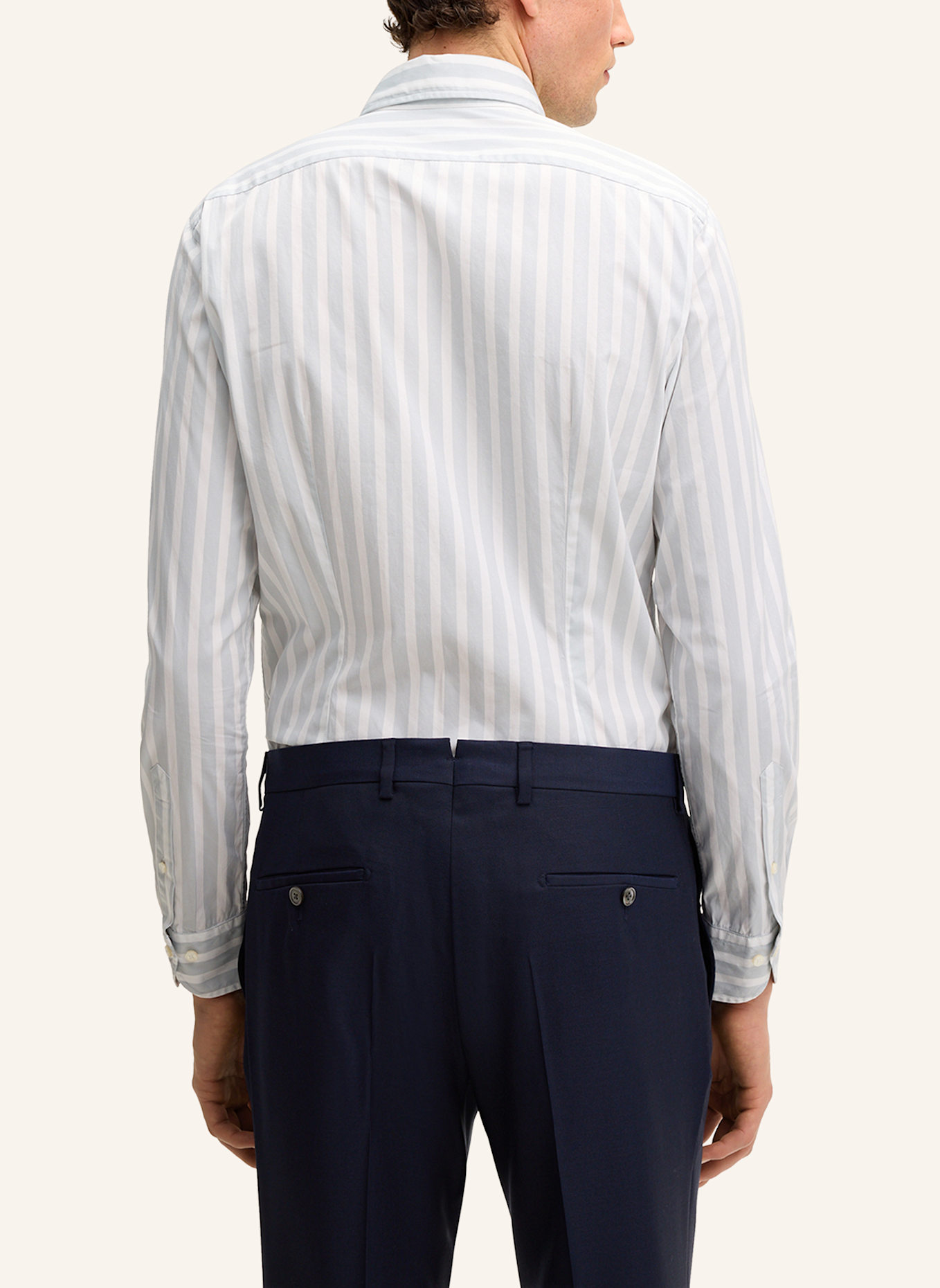 windsor. Hemd LANO Shaped Fit: GRAU