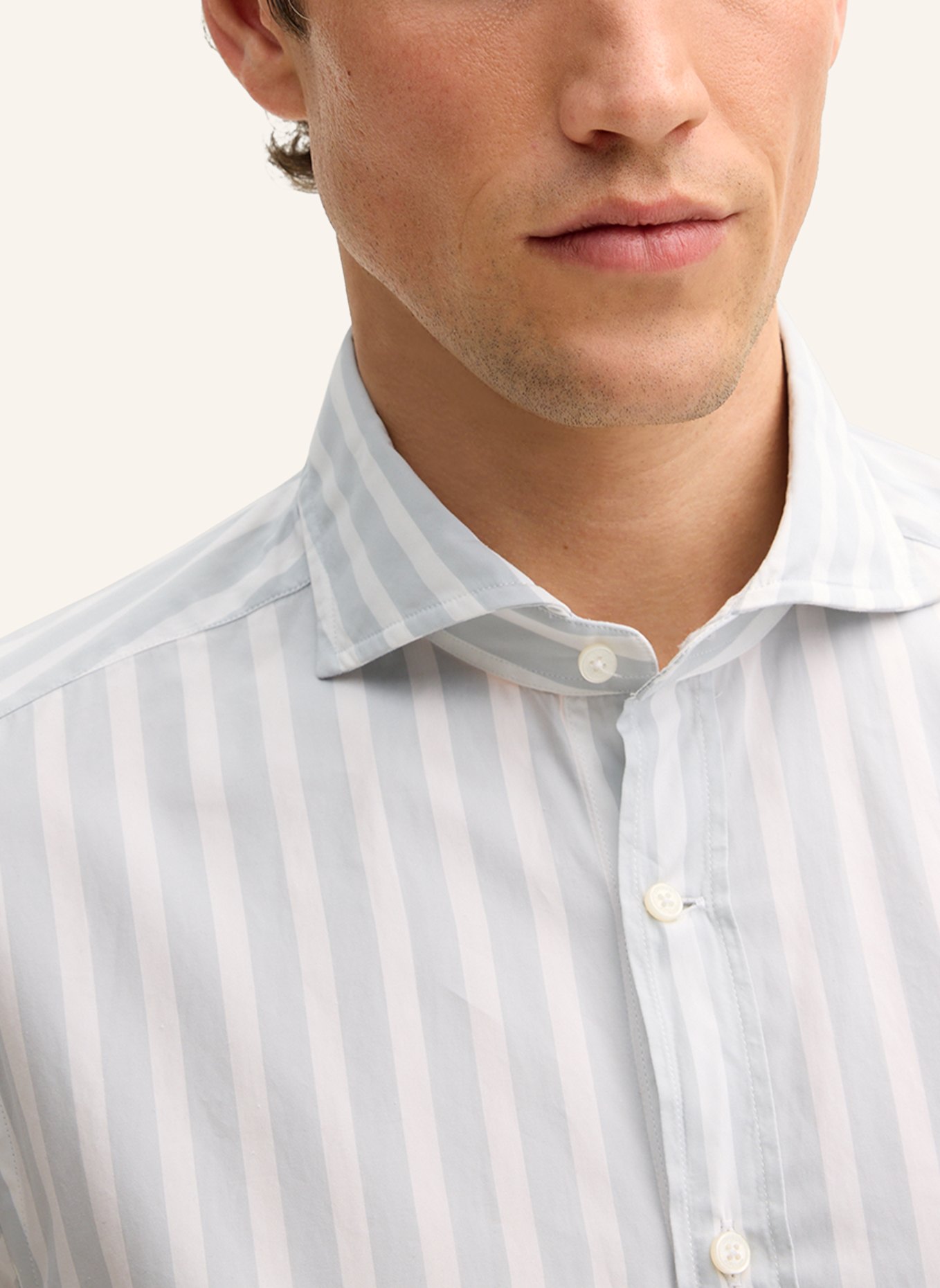 windsor. Hemd LANO Shaped Fit: GRAU