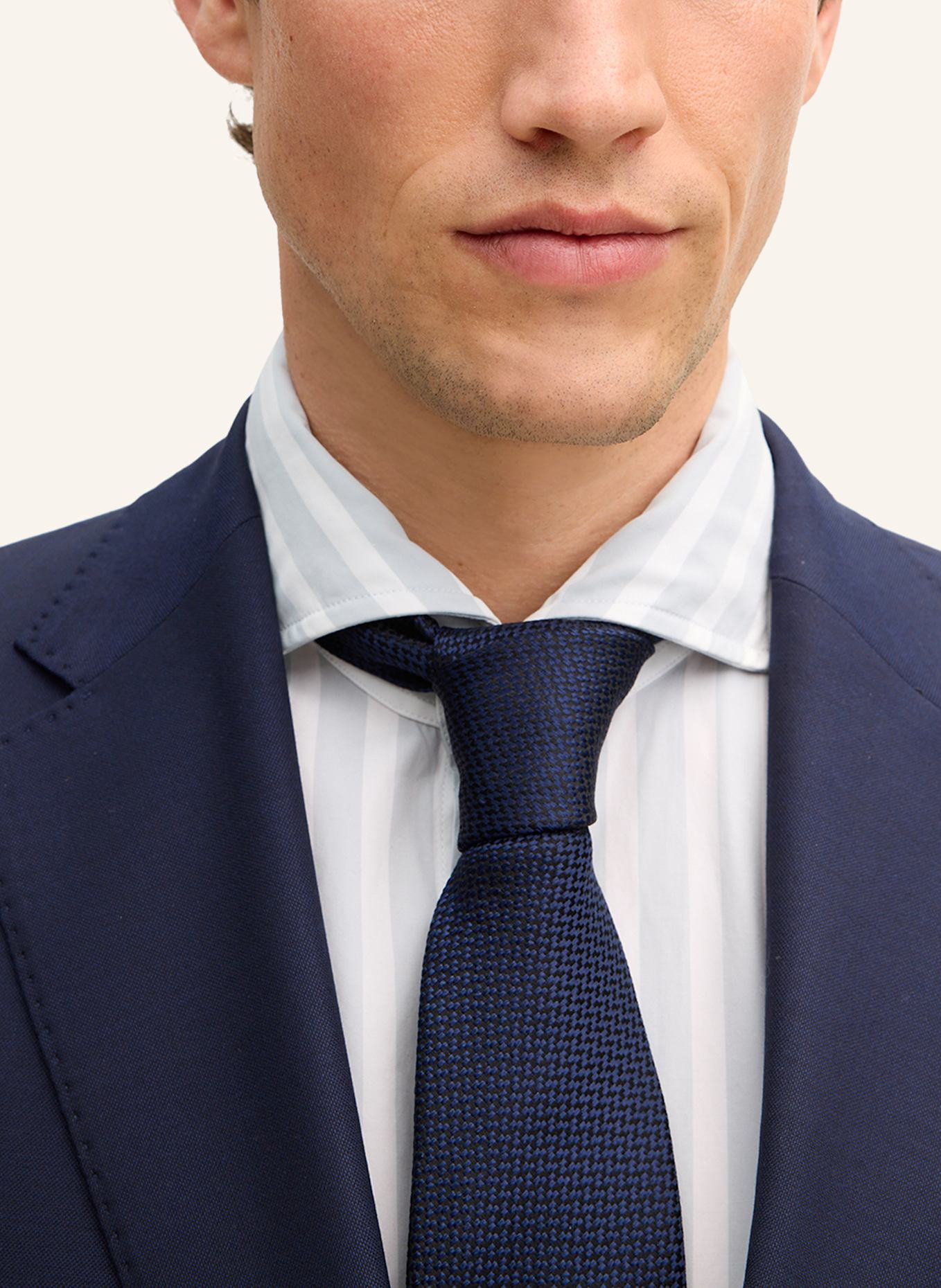 windsor. Baukasten Sakko Shaped Fit: DUNKELBLAU