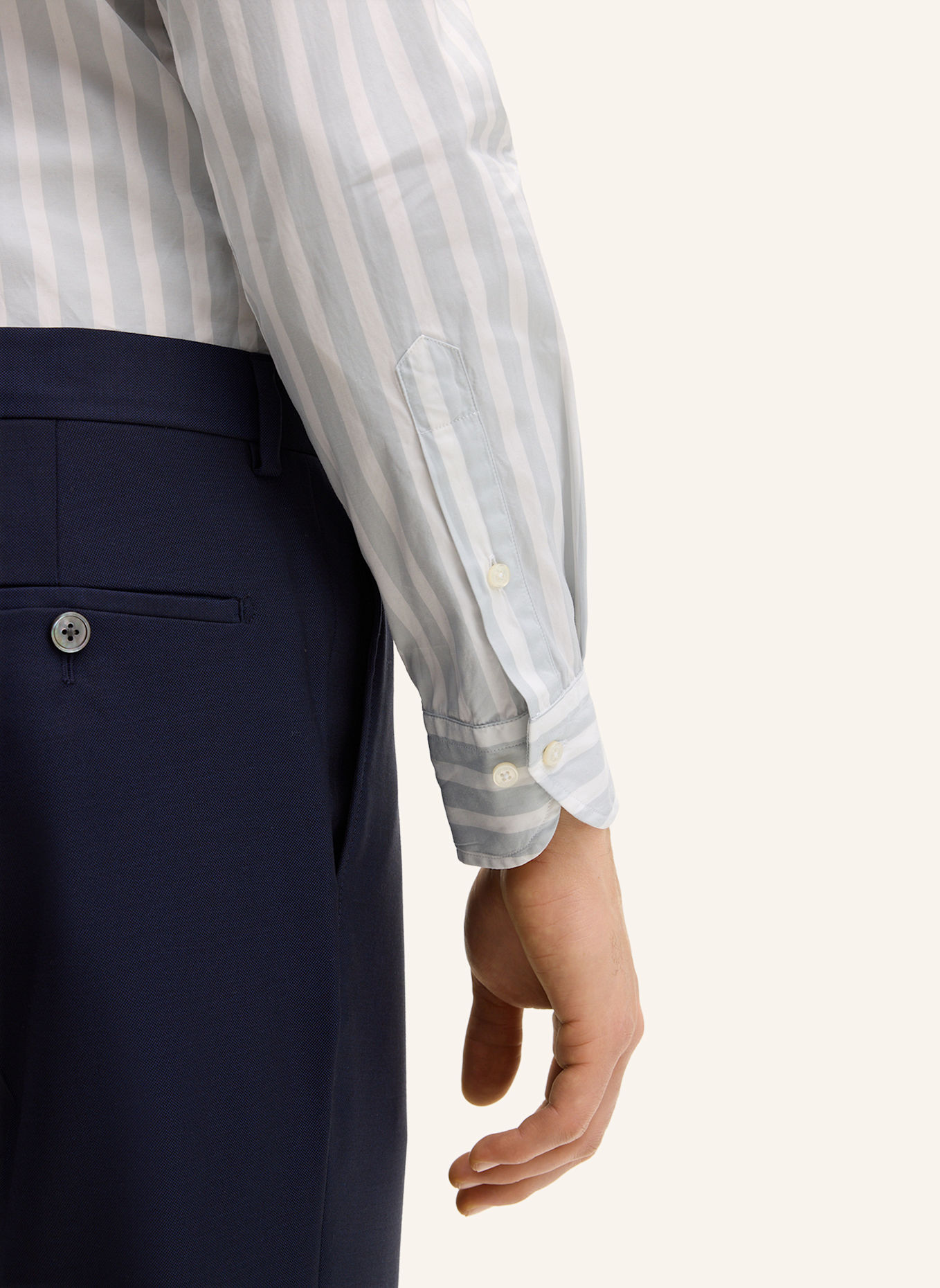 windsor. Hemd LANO Shaped Fit: GRAU