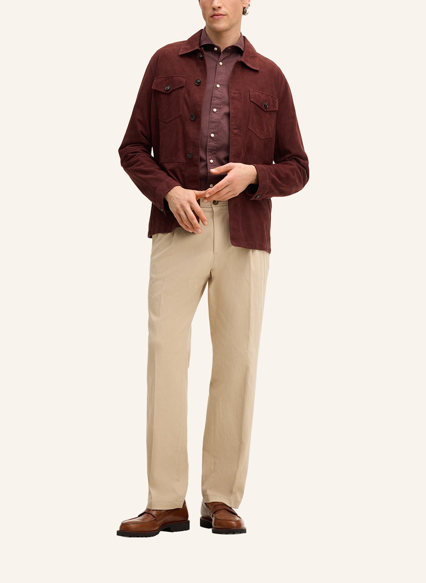 windsor. Overshirt: ROT