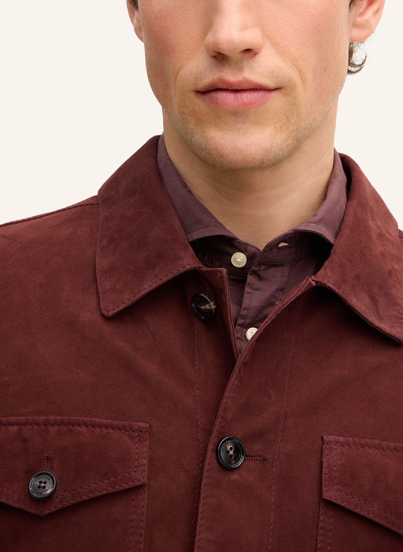 windsor. Overshirt: ROT