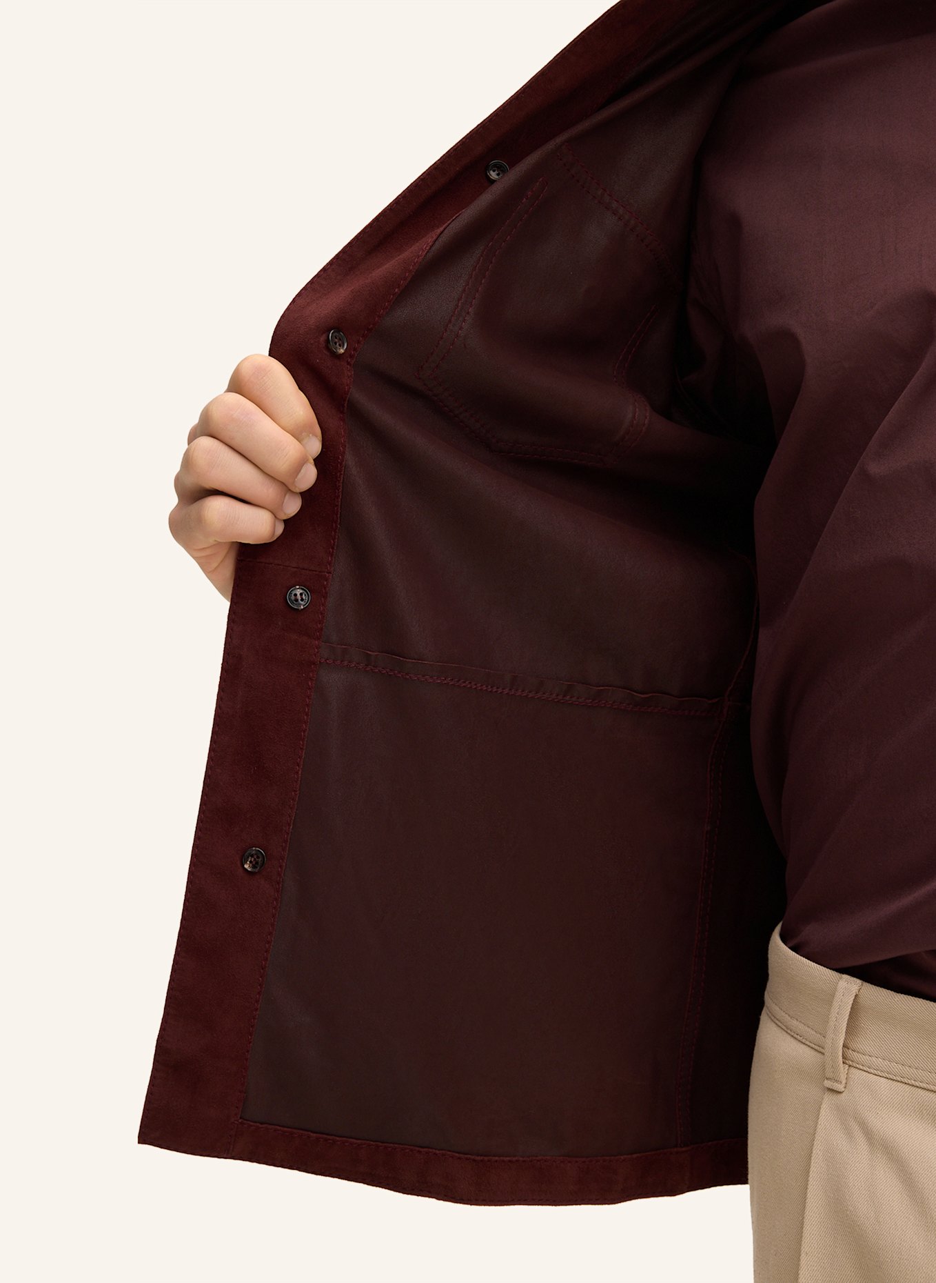 windsor. Overshirt: ROT