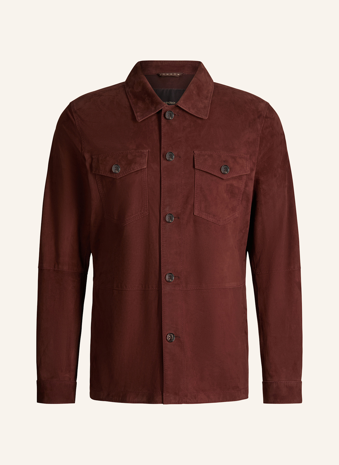windsor. Overshirt: ROT