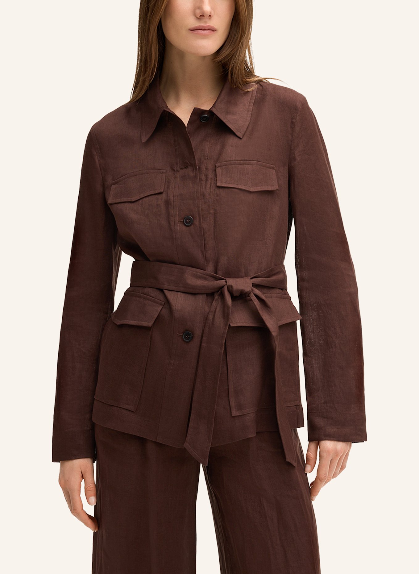 windsor. Blazer: DUNKELBRAUN