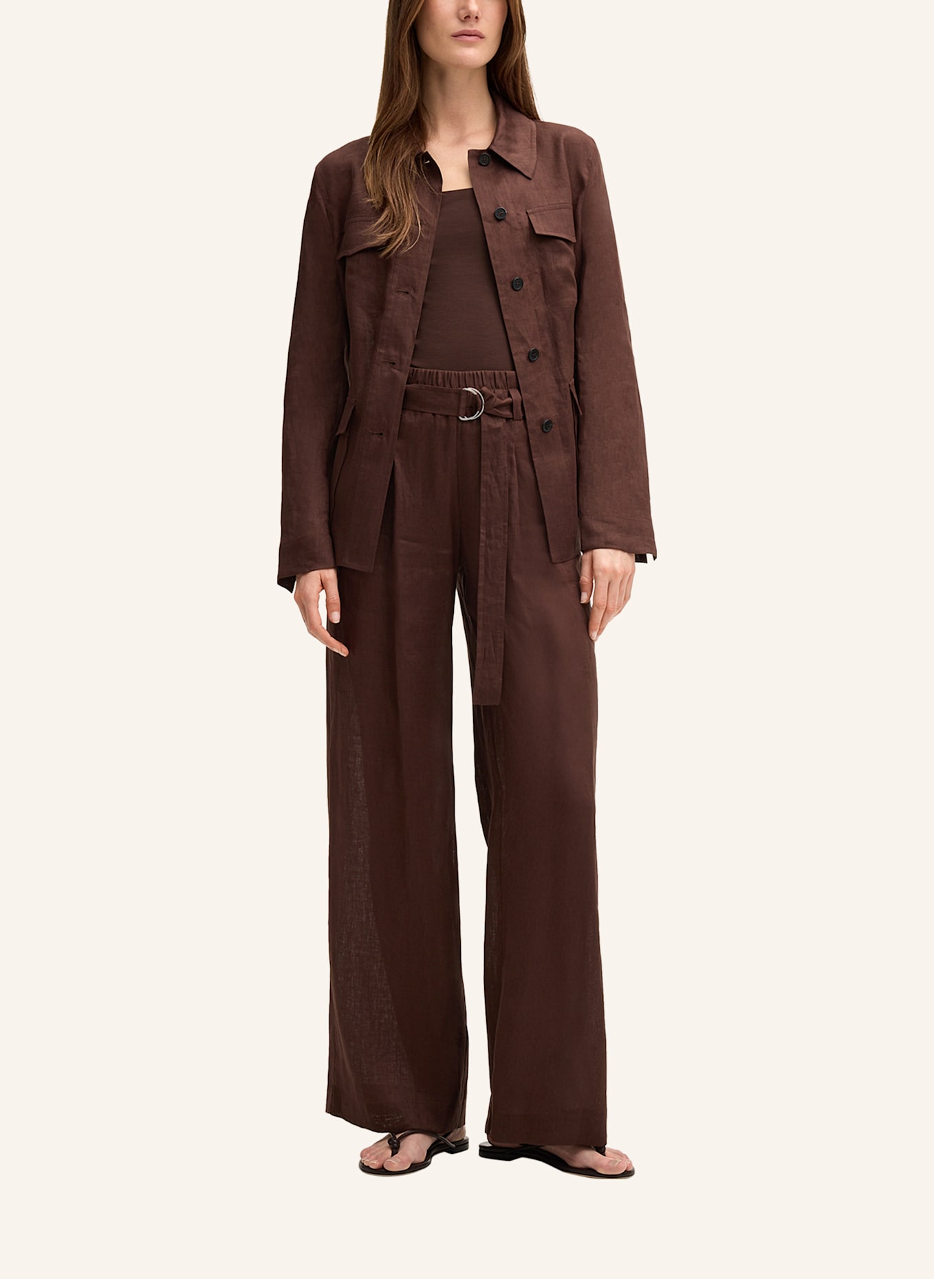 windsor. Palazzohose: DUNKELBRAUN