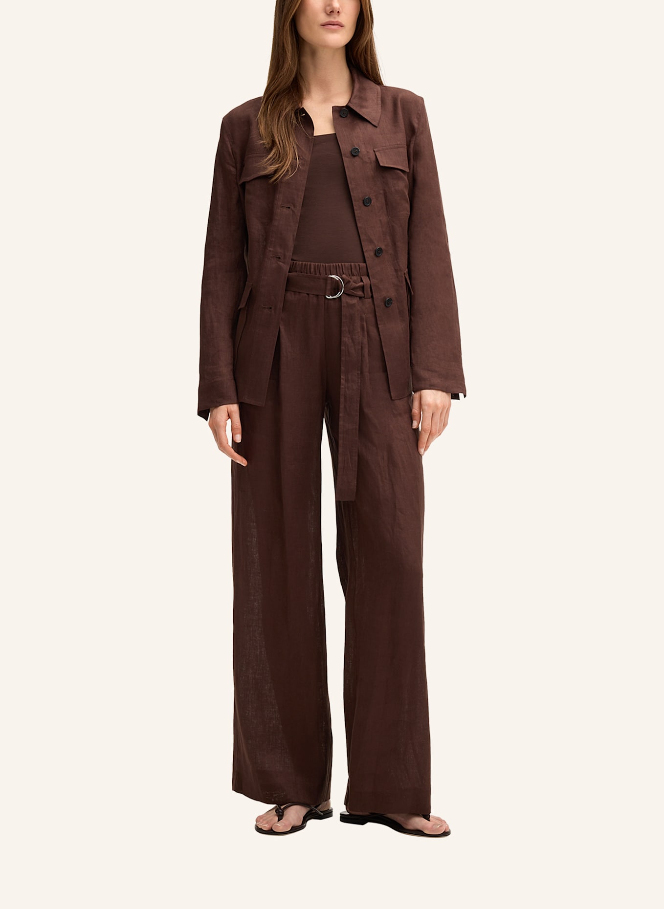 windsor. Blazer: DUNKELBRAUN