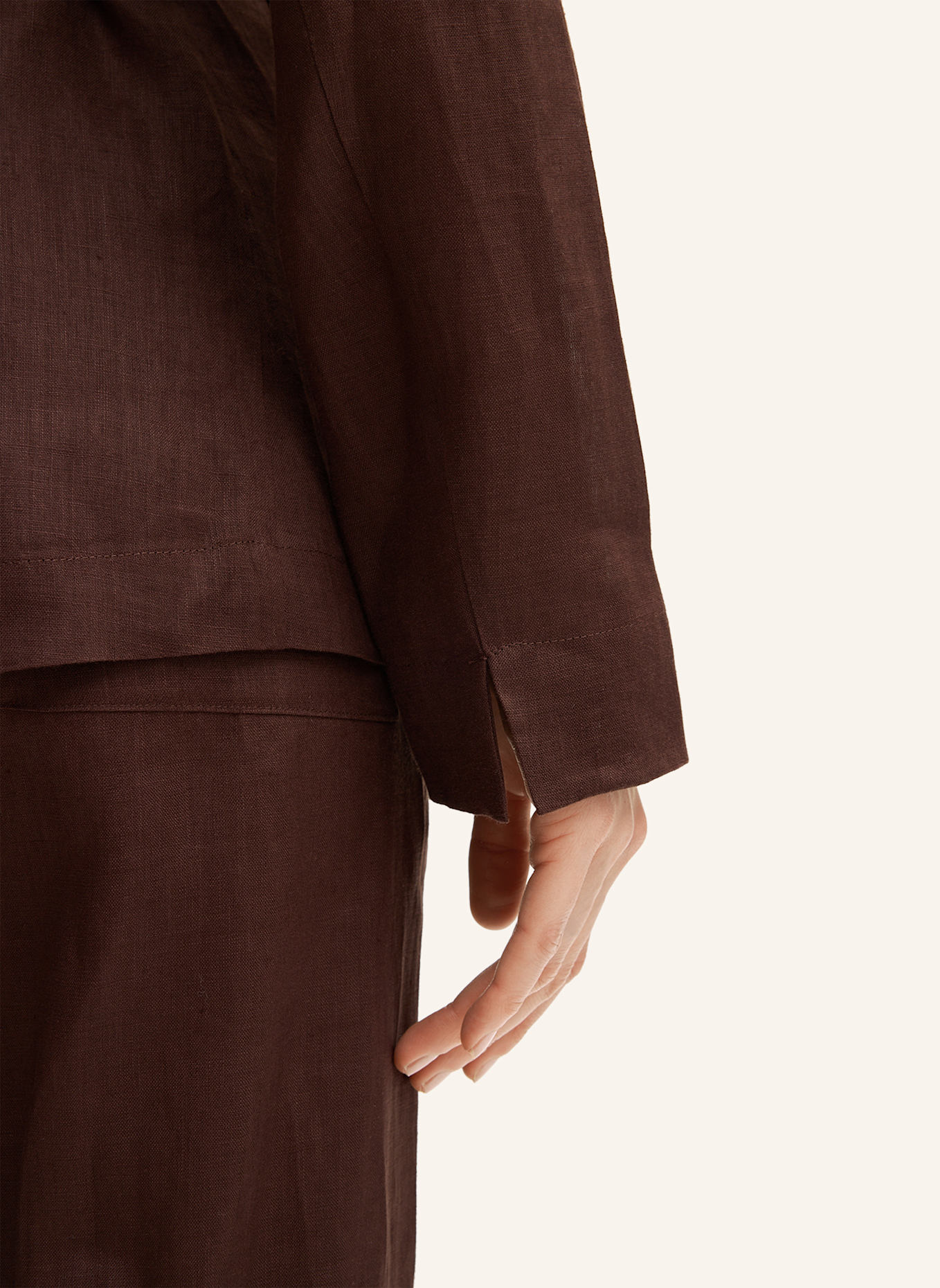 windsor. Blazer: DUNKELBRAUN