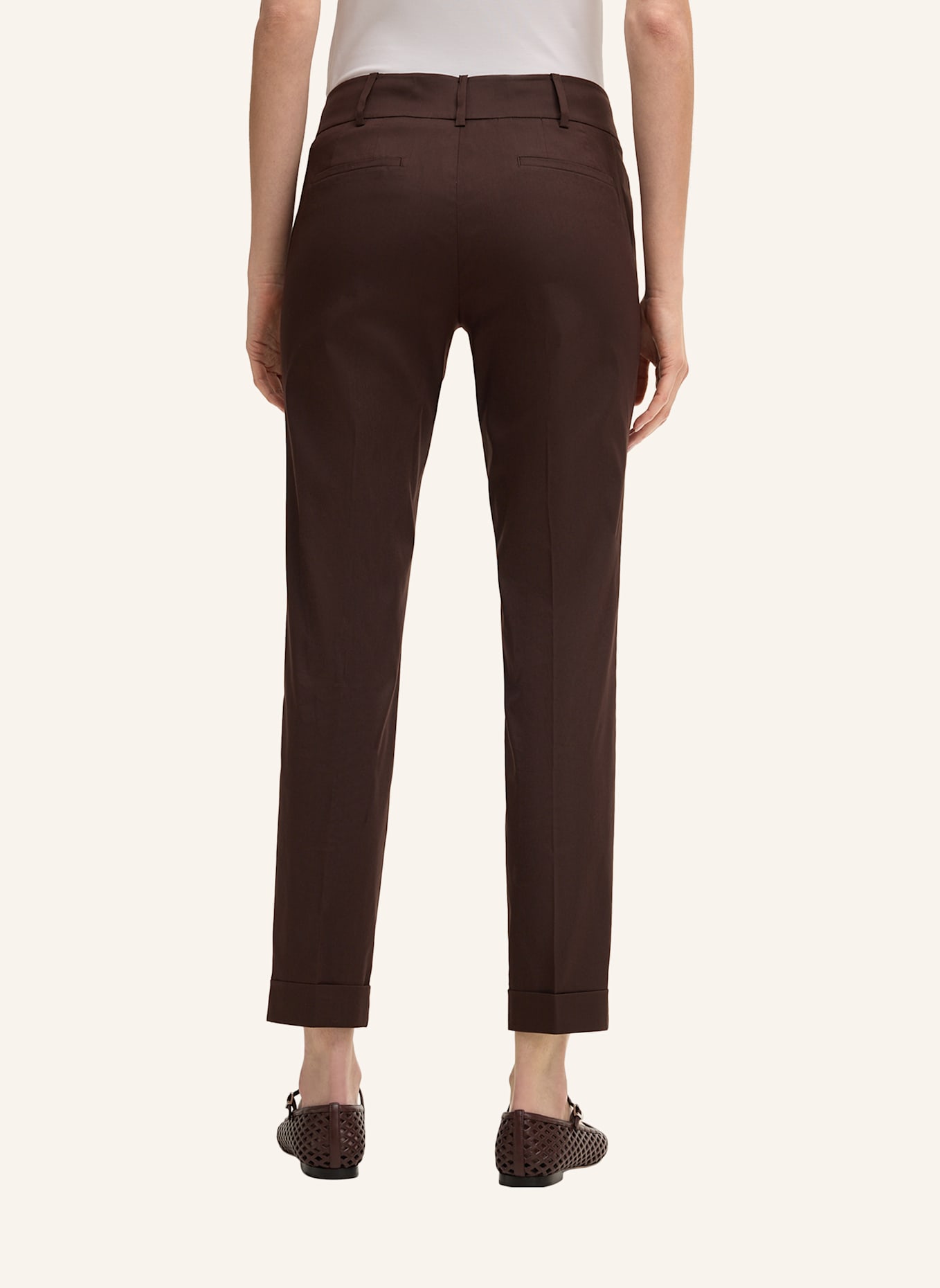 windsor. Hose: DUNKELBRAUN