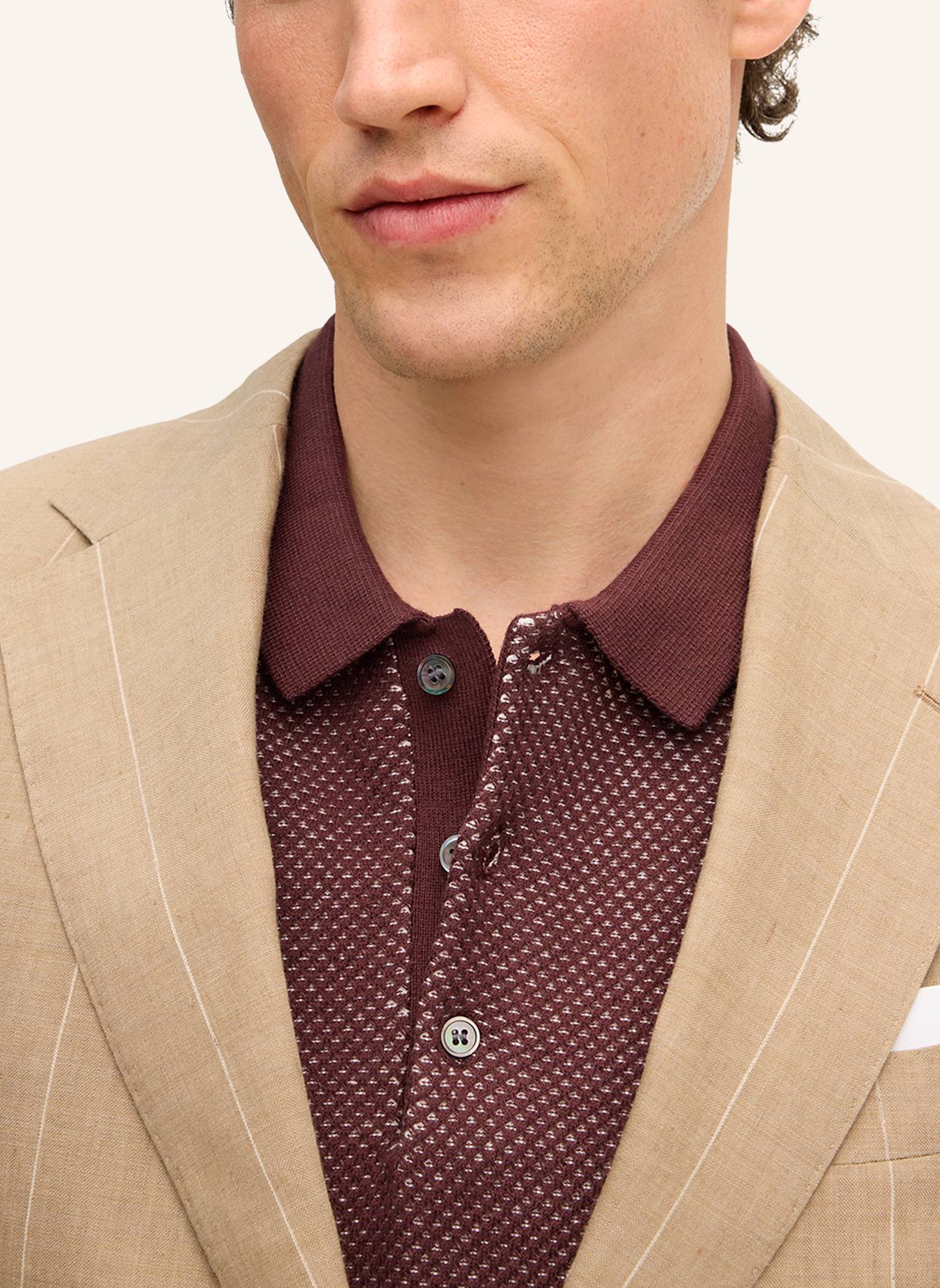 windsor. Anzugsakko GIORNO Extra Slim Fit mit Leinen: BEIGE