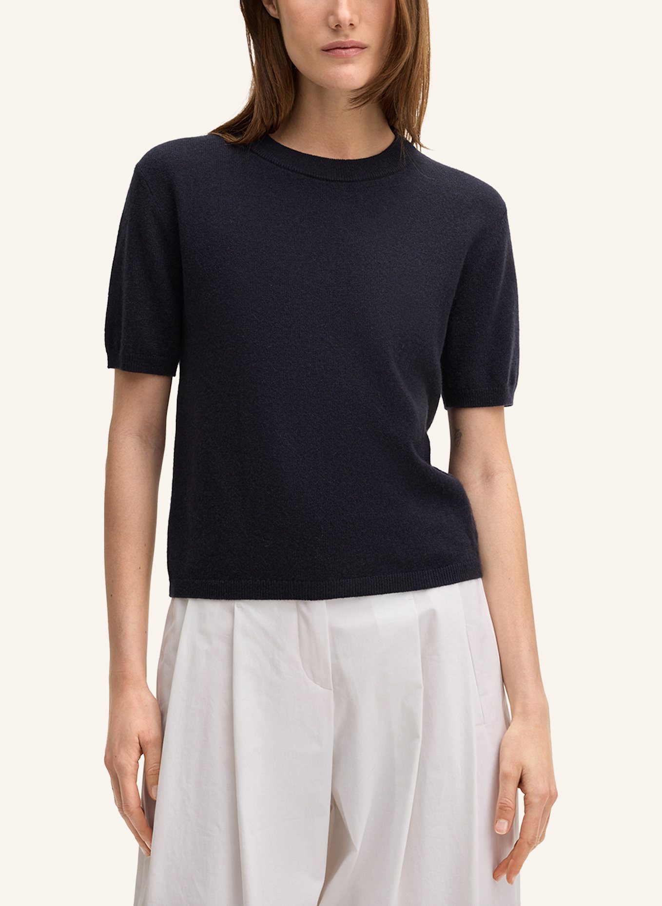 windsor. Strickpullover: DUNKELBLAU