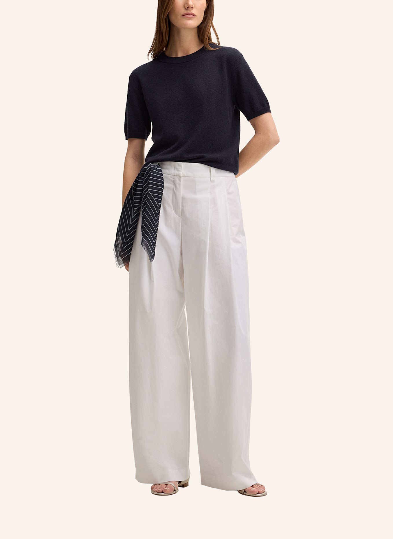 windsor. Strickpullover: DUNKELBLAU