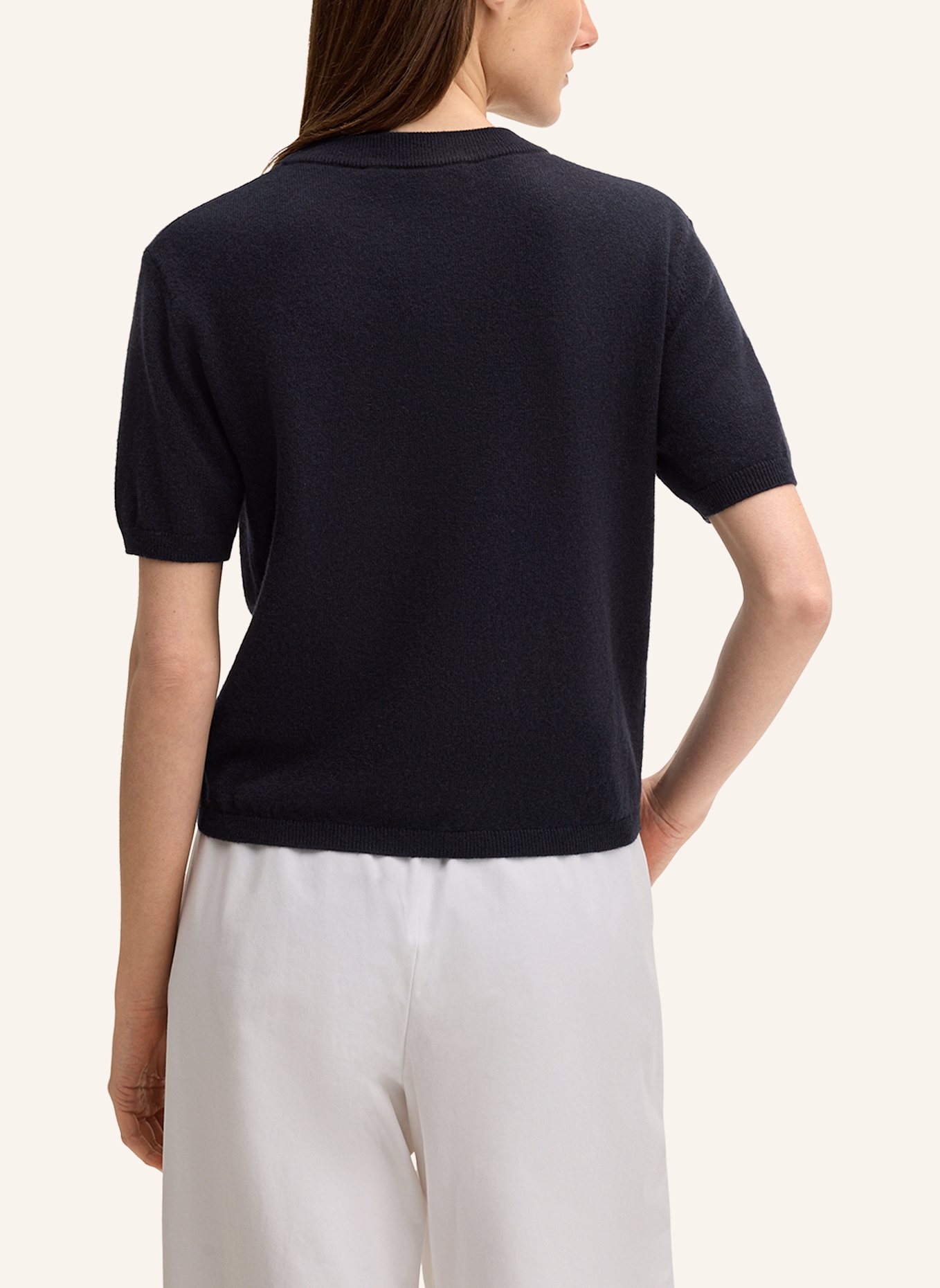 windsor. Strickpullover: DUNKELBLAU