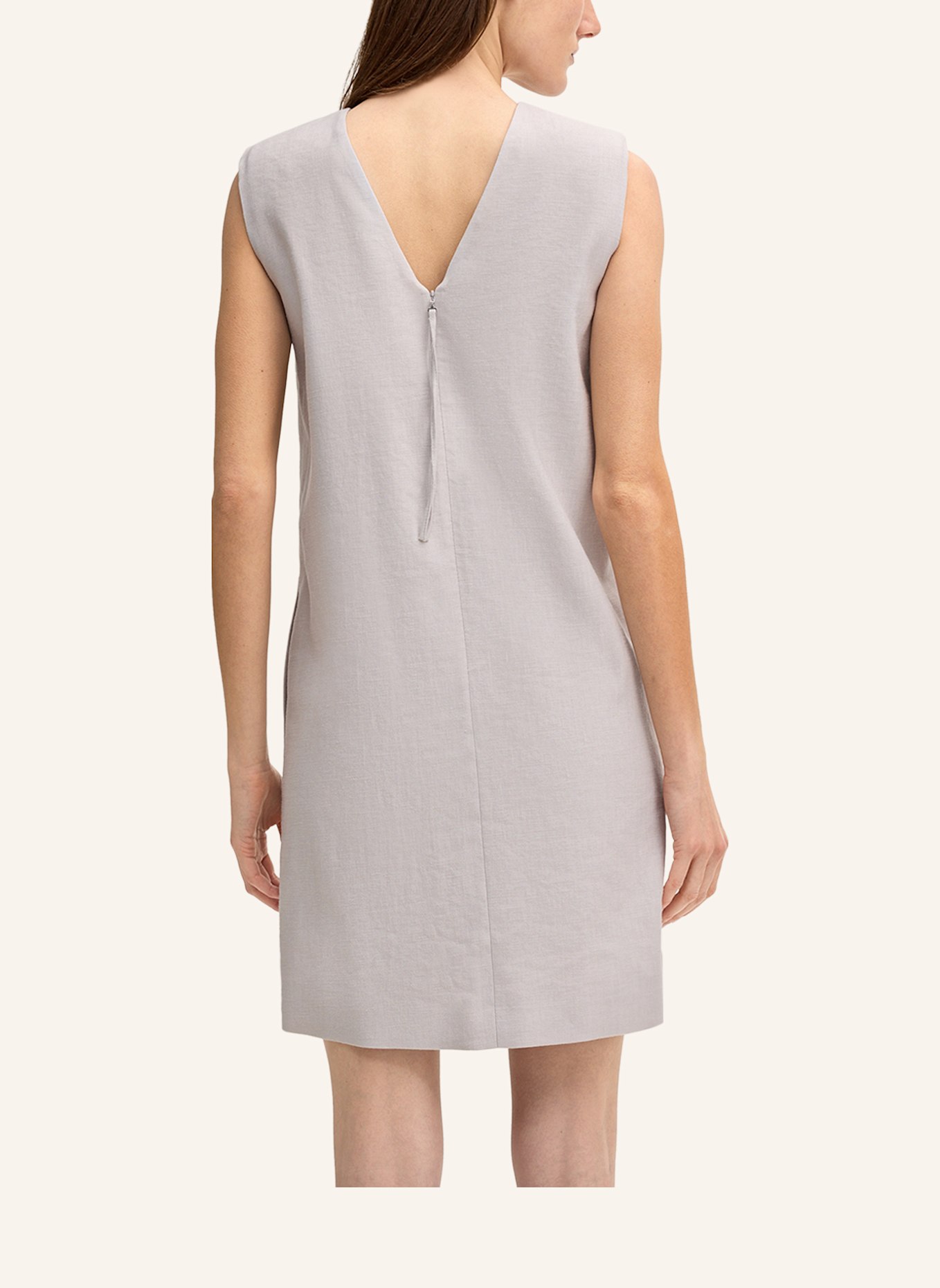 windsor. Kleid mit Leinen: BEIGE