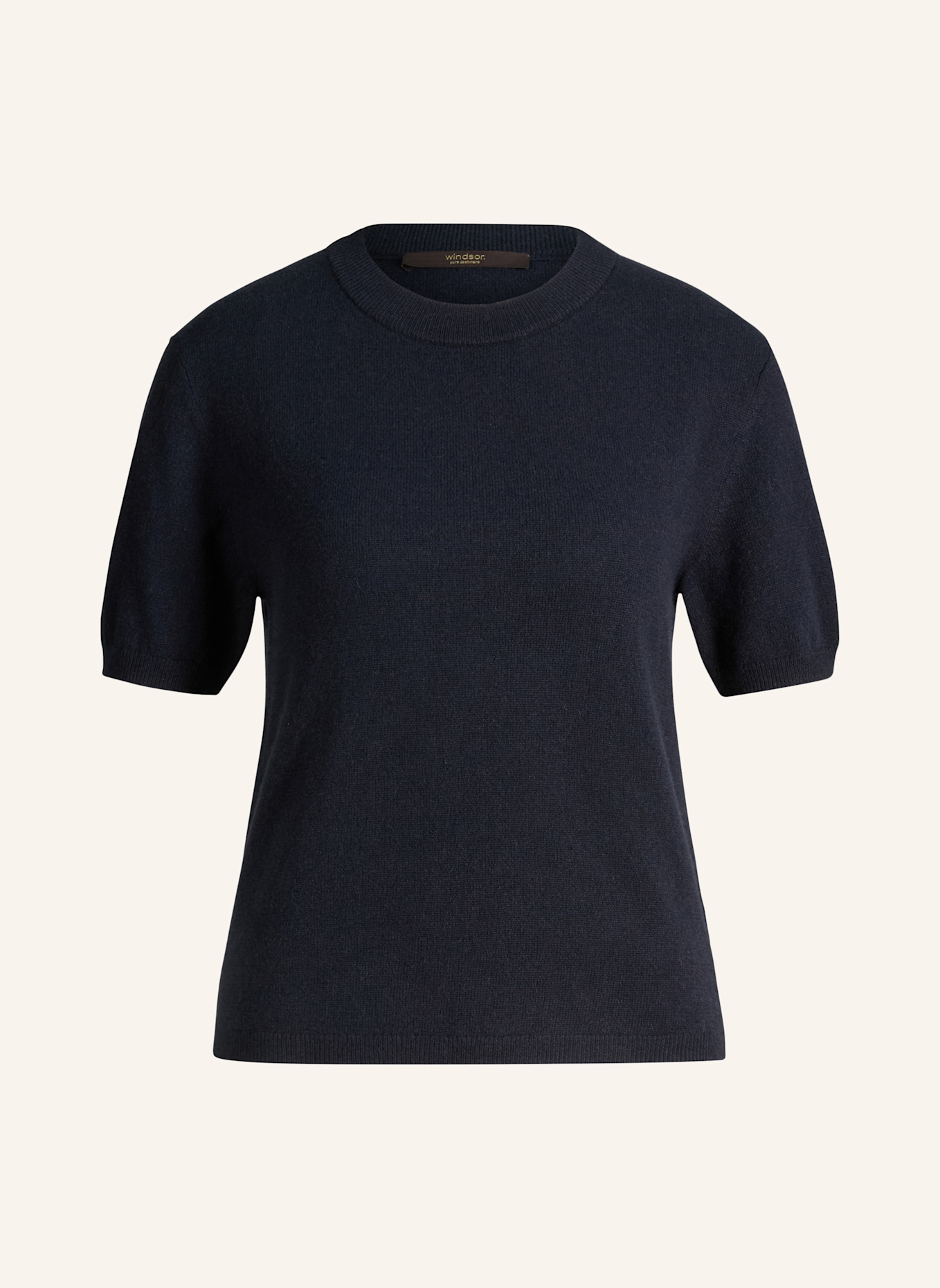 windsor. Strickpullover: DUNKELBLAU