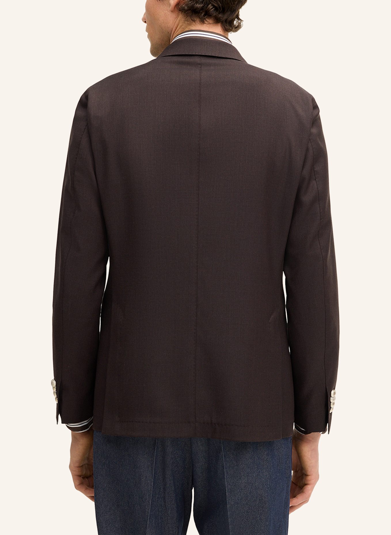 windsor. Baukasten Sakko Shaped Fit: BRAUN