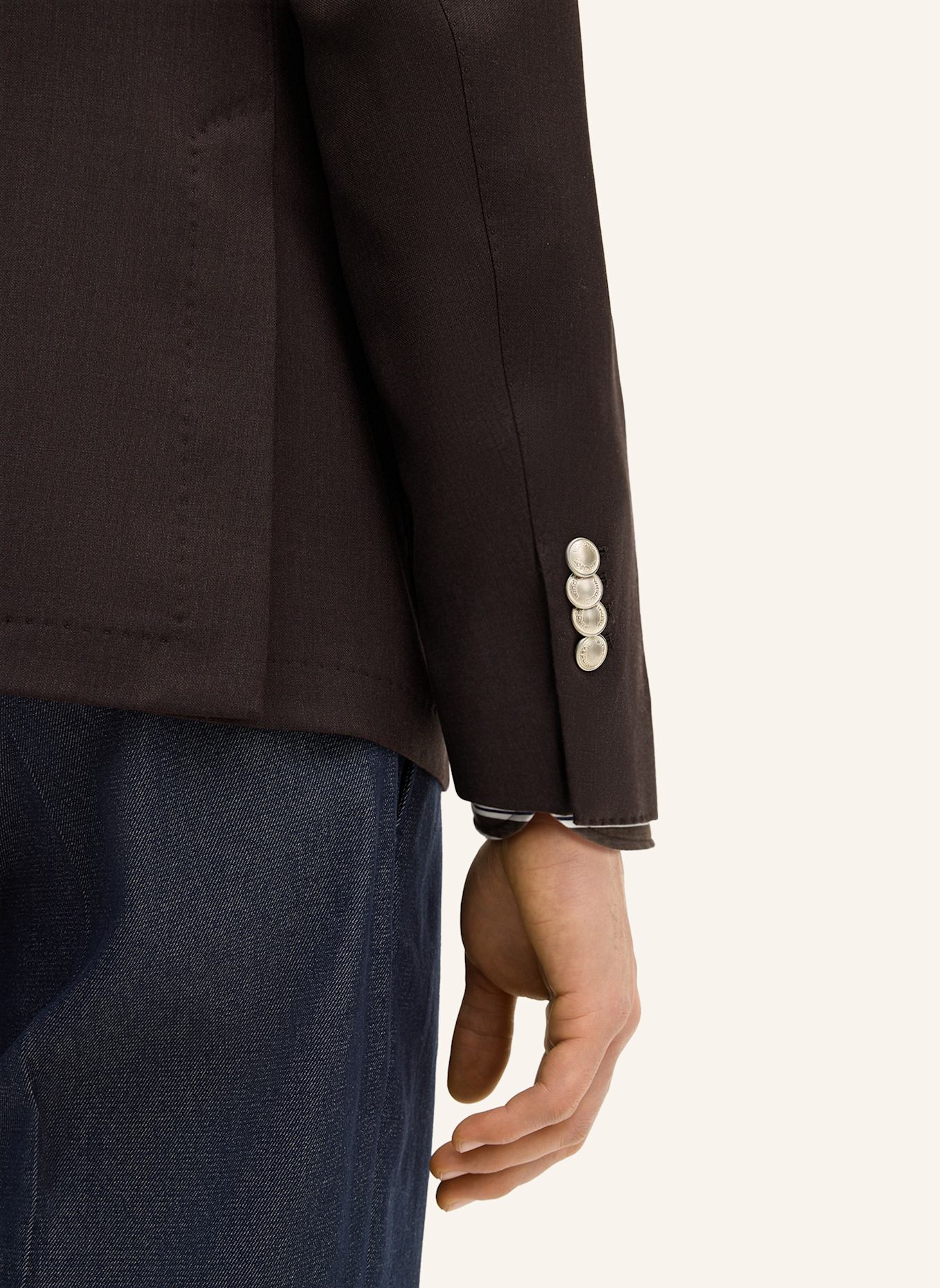 windsor. Baukasten Sakko Shaped Fit: BRAUN