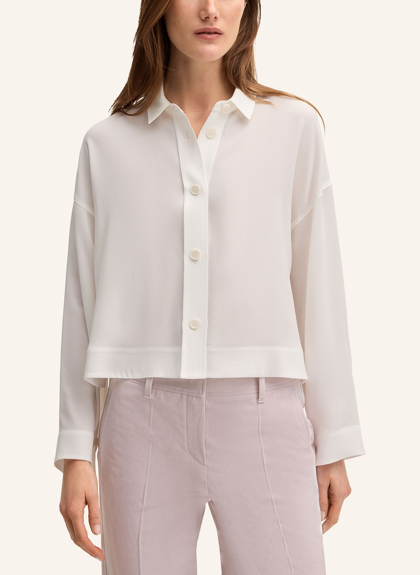 windsor. Hemdbluse: WEISS